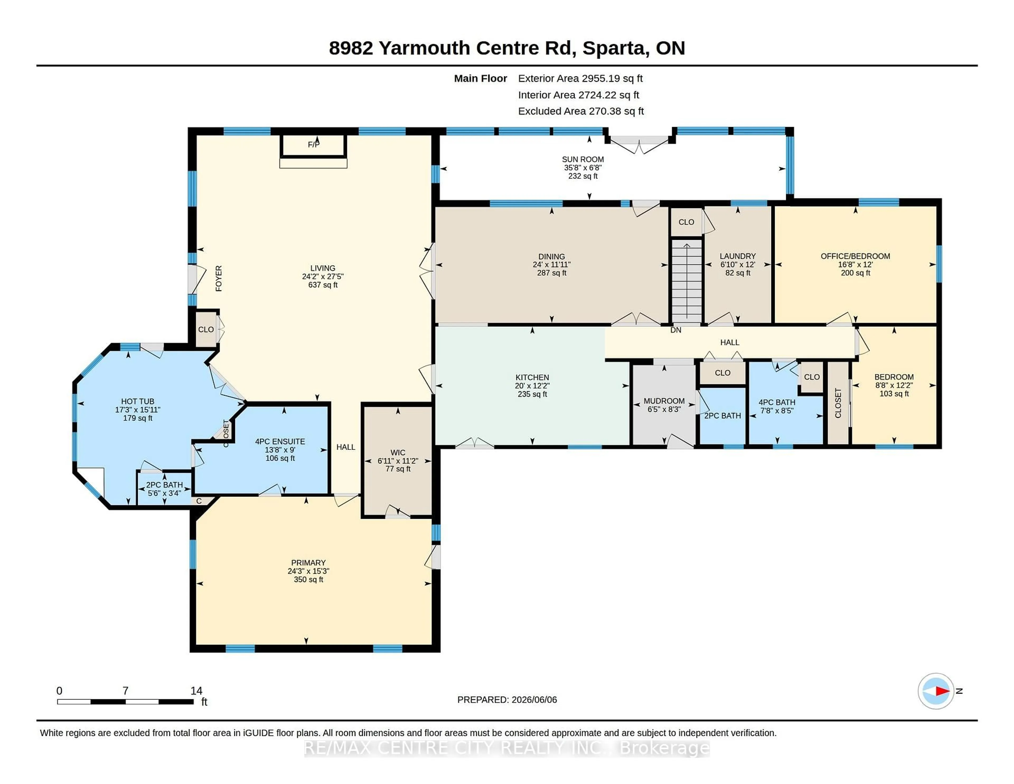 Floor plan for 8982 Yarmouth Centre Rd, Central Elgin Ontario N5P 3S6