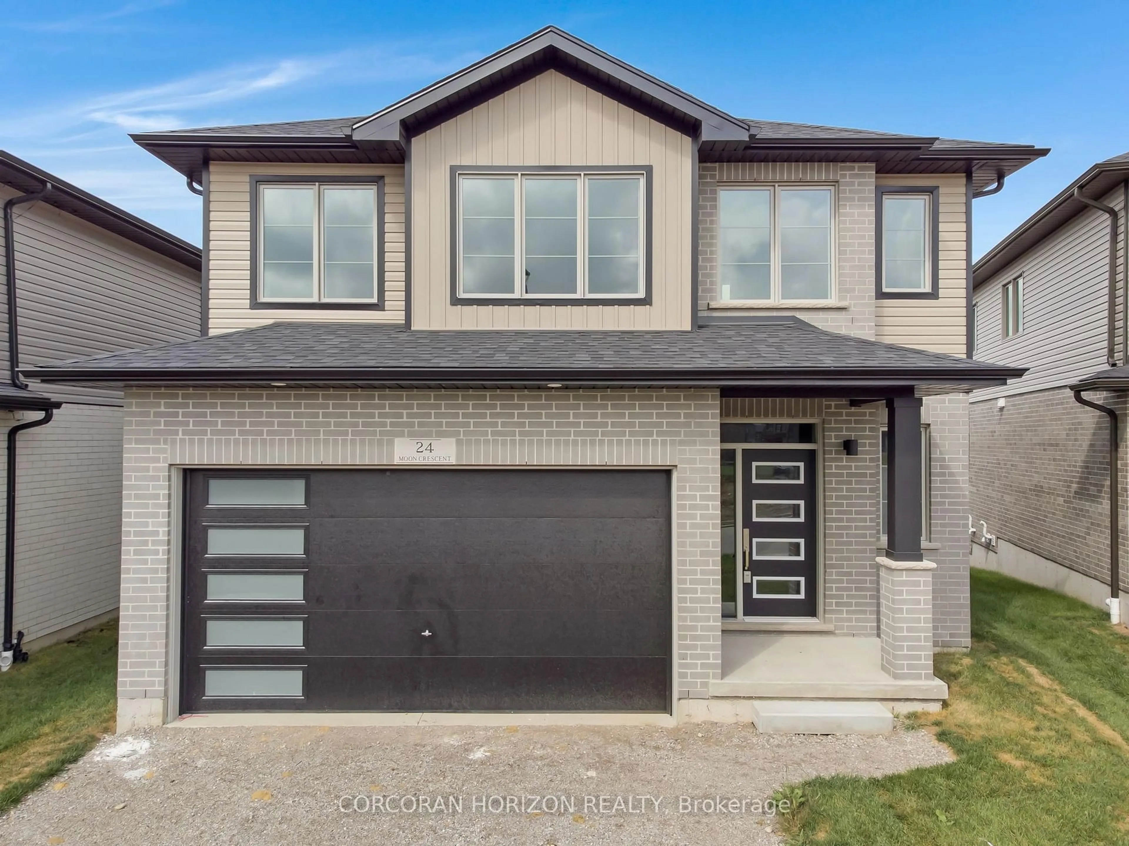 Home with brick exterior material, street for 24 Moon Cres, Cambridge Ontario N1S 5B4