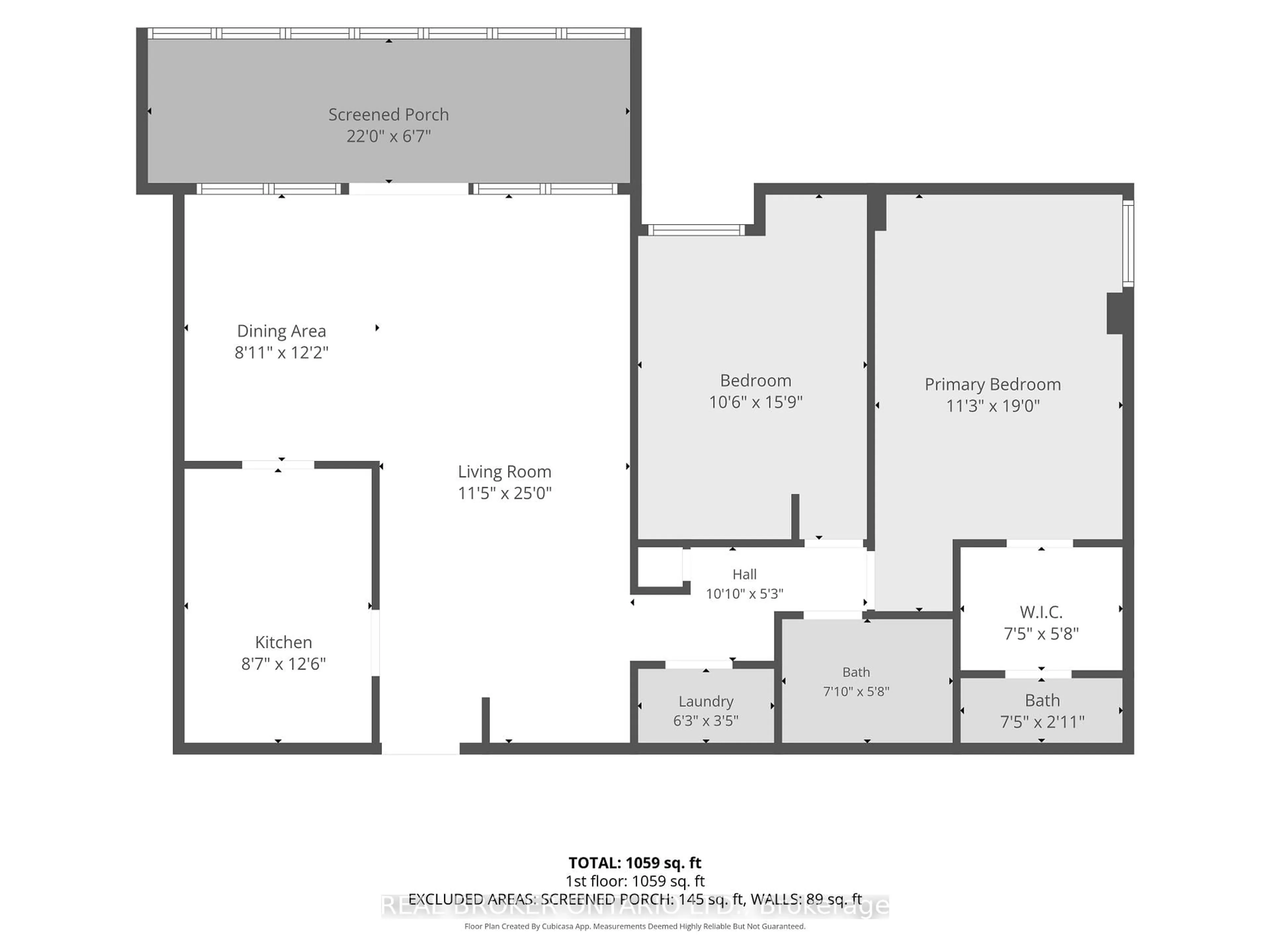 Floor plan for 65 Westmount Rd #402, Waterloo Ontario N2L 5G6