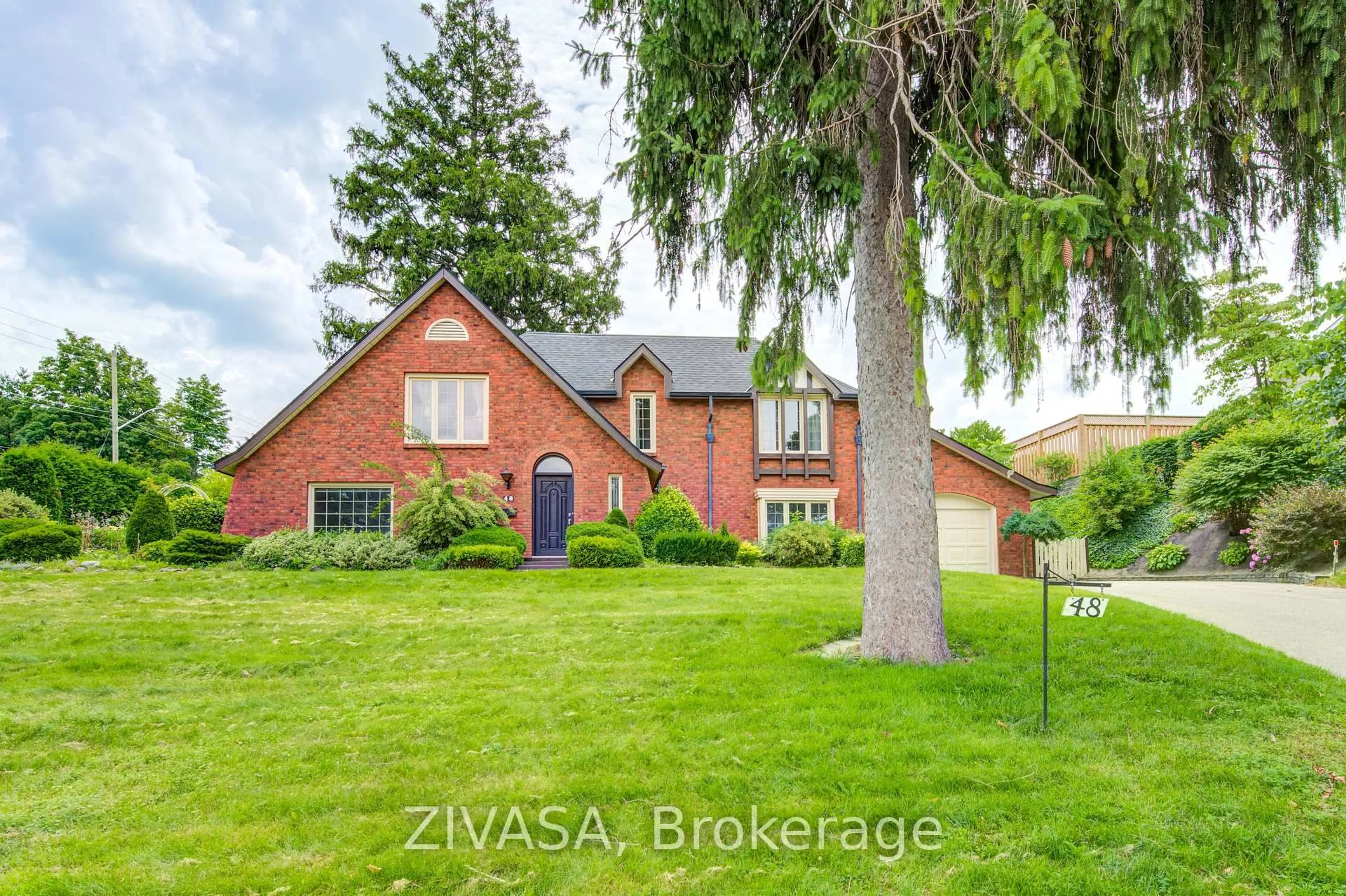 Home with brick exterior material, street for 48 Noxon St, Ingersoll Ontario N5C 1B7