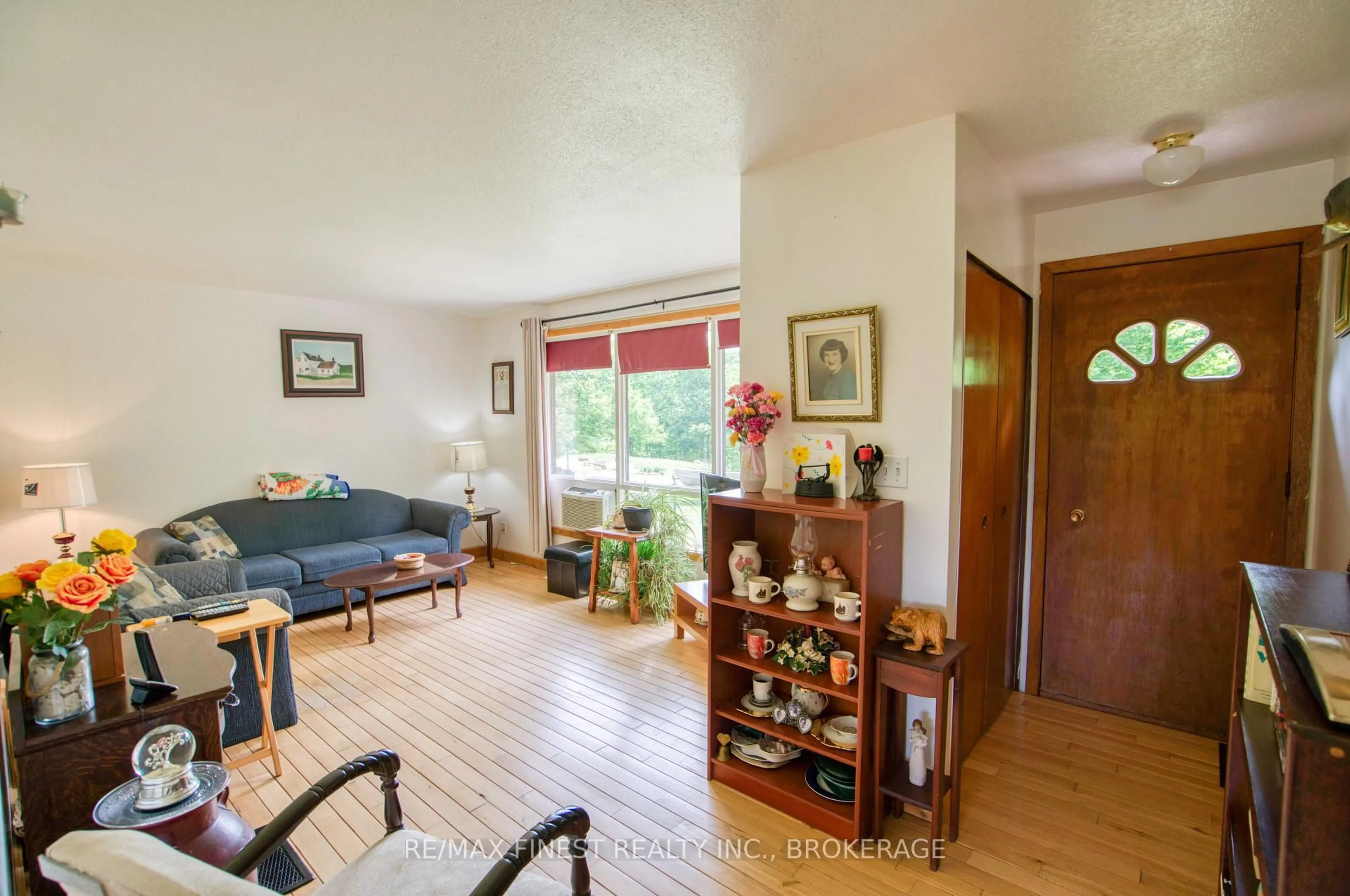 Living room with furniture, floor is not visible for 1015A Legion Rd, Sharbot Lake Ontario K0H 2P0
