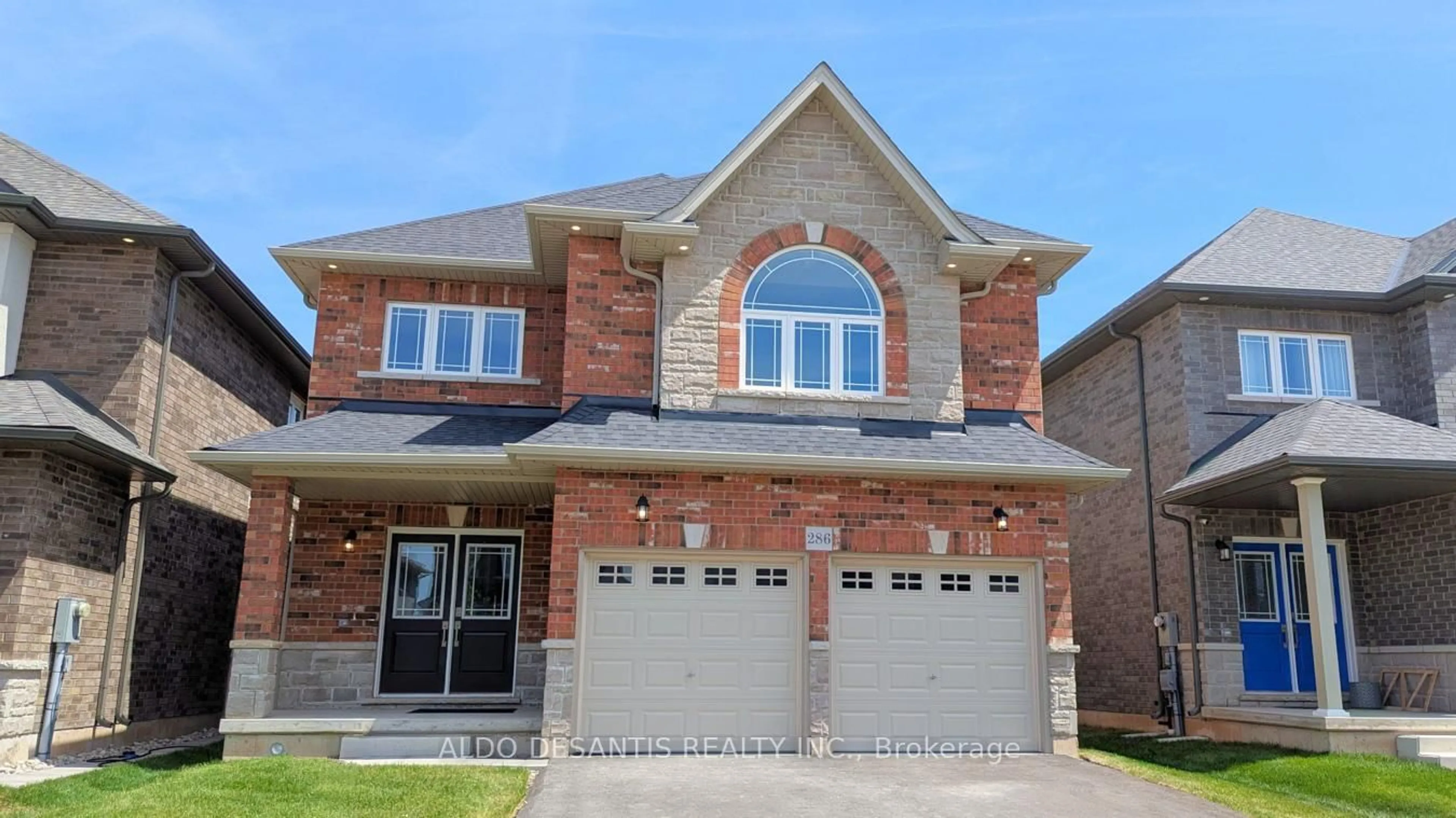Home with brick exterior material, street for 286 Rockledge Dr, Hamilton Ontario L0R 1P0