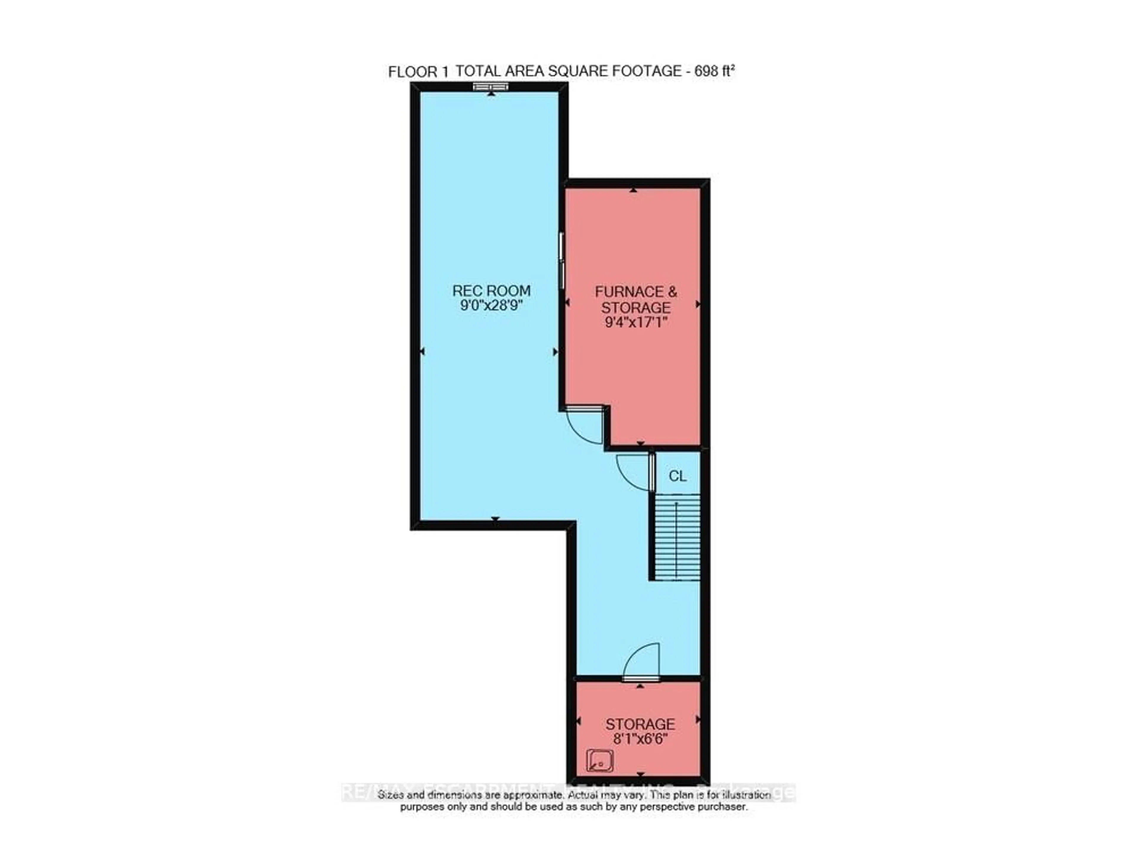 Floor plan for 25 Perthshire Crt, Hamilton Ontario L9B 2H1