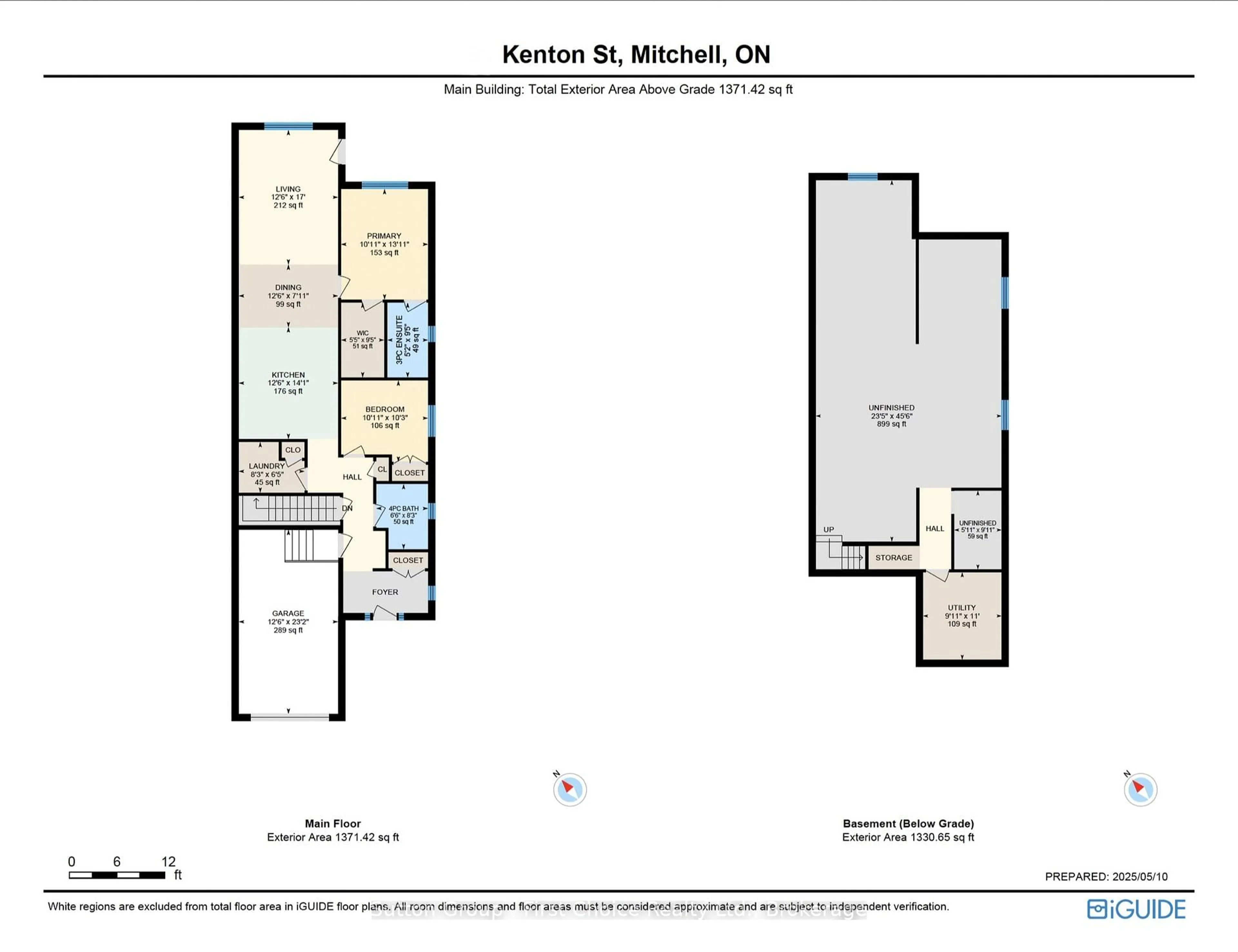 Floor plan for 95 Kenton St, West Perth Ontario N0K 1N0