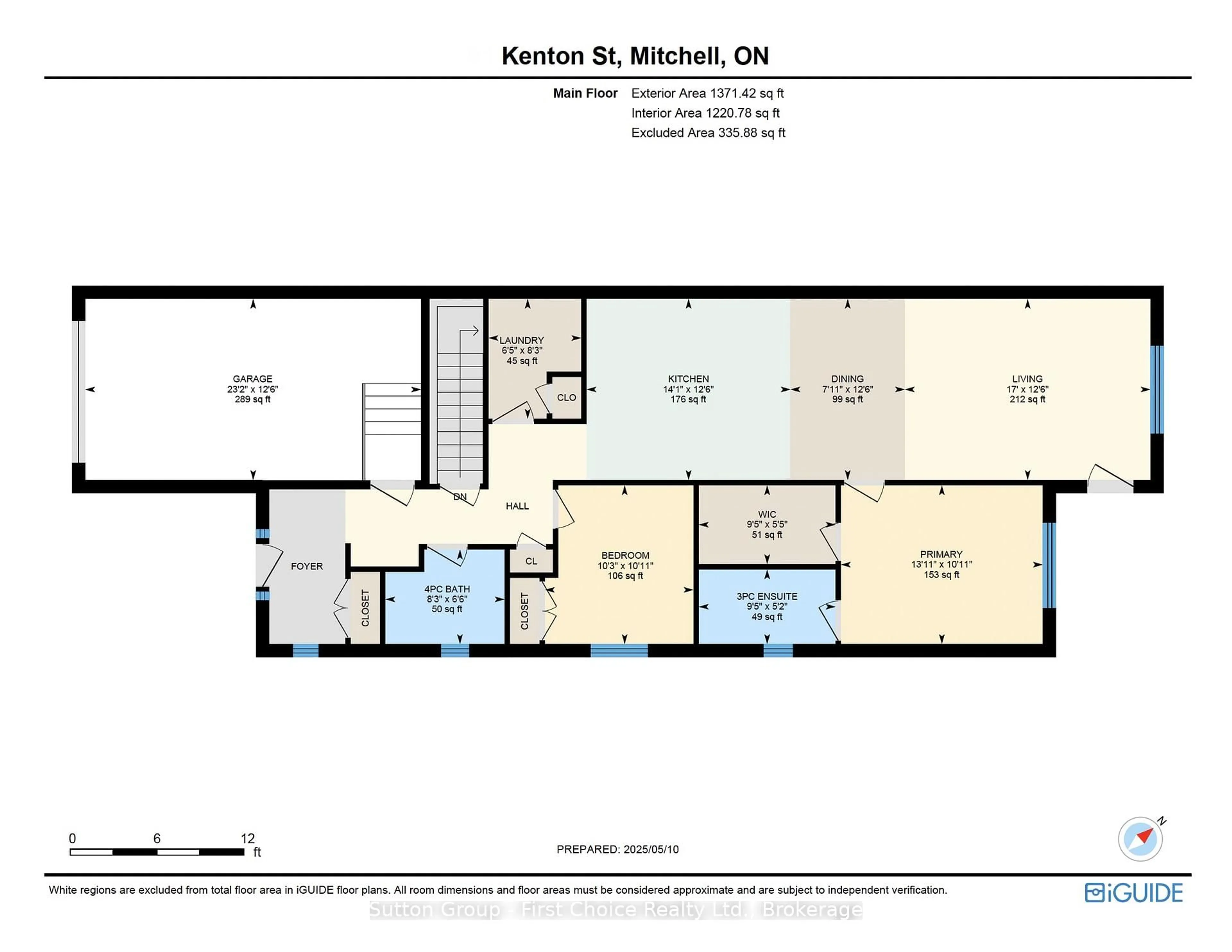 Floor plan for 95 Kenton St, West Perth Ontario N0K 1N0