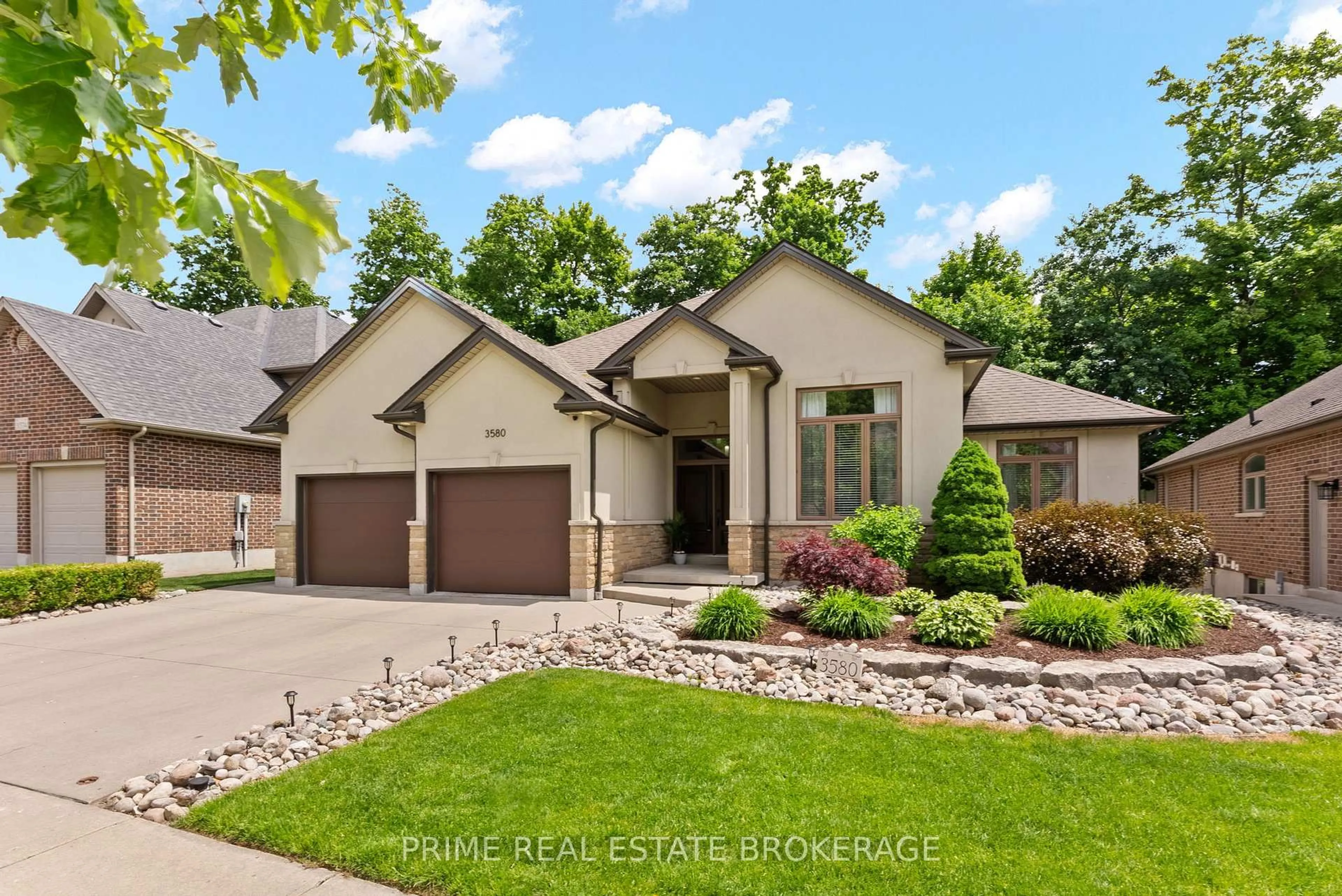Home with brick exterior material, street for 3580 Settlement Tr, London South Ontario N6P 0B1