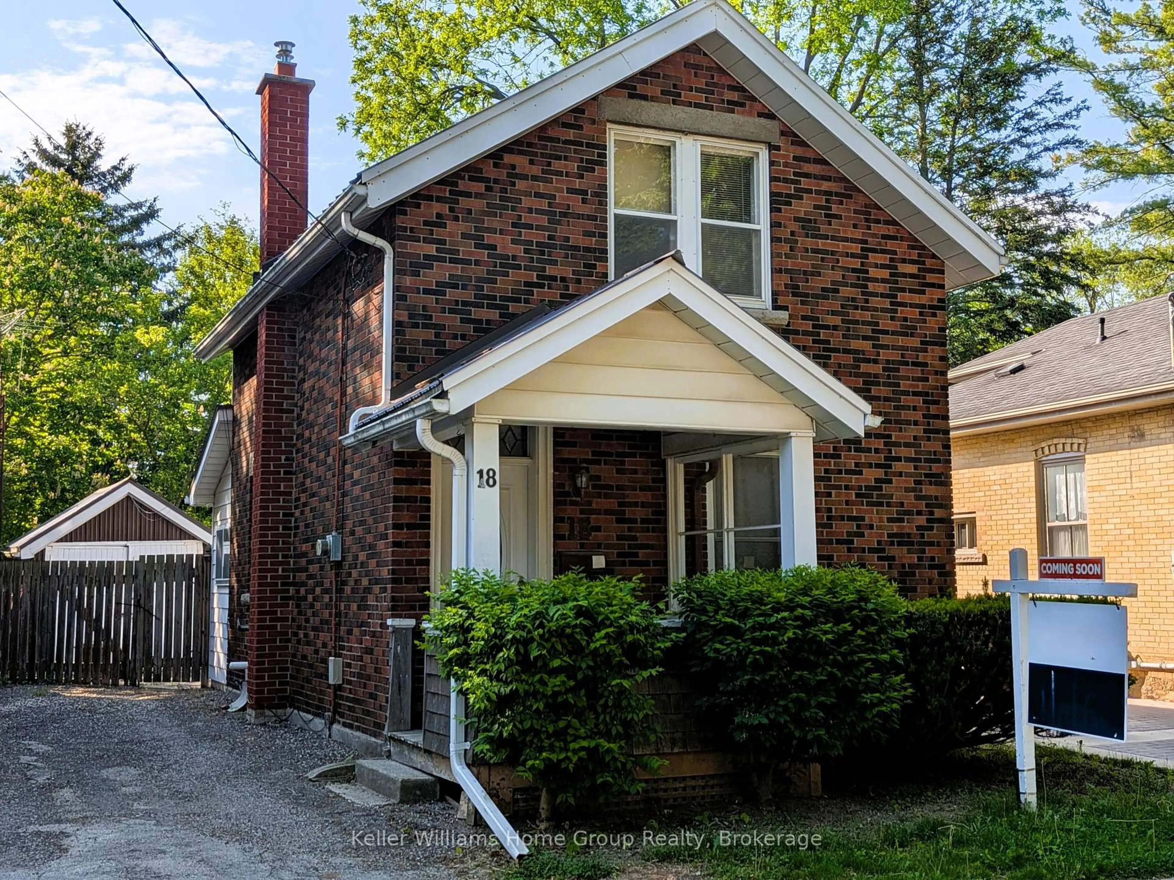 Home with brick exterior material, street for 18 Powell St, Guelph Ontario N1H 1T9