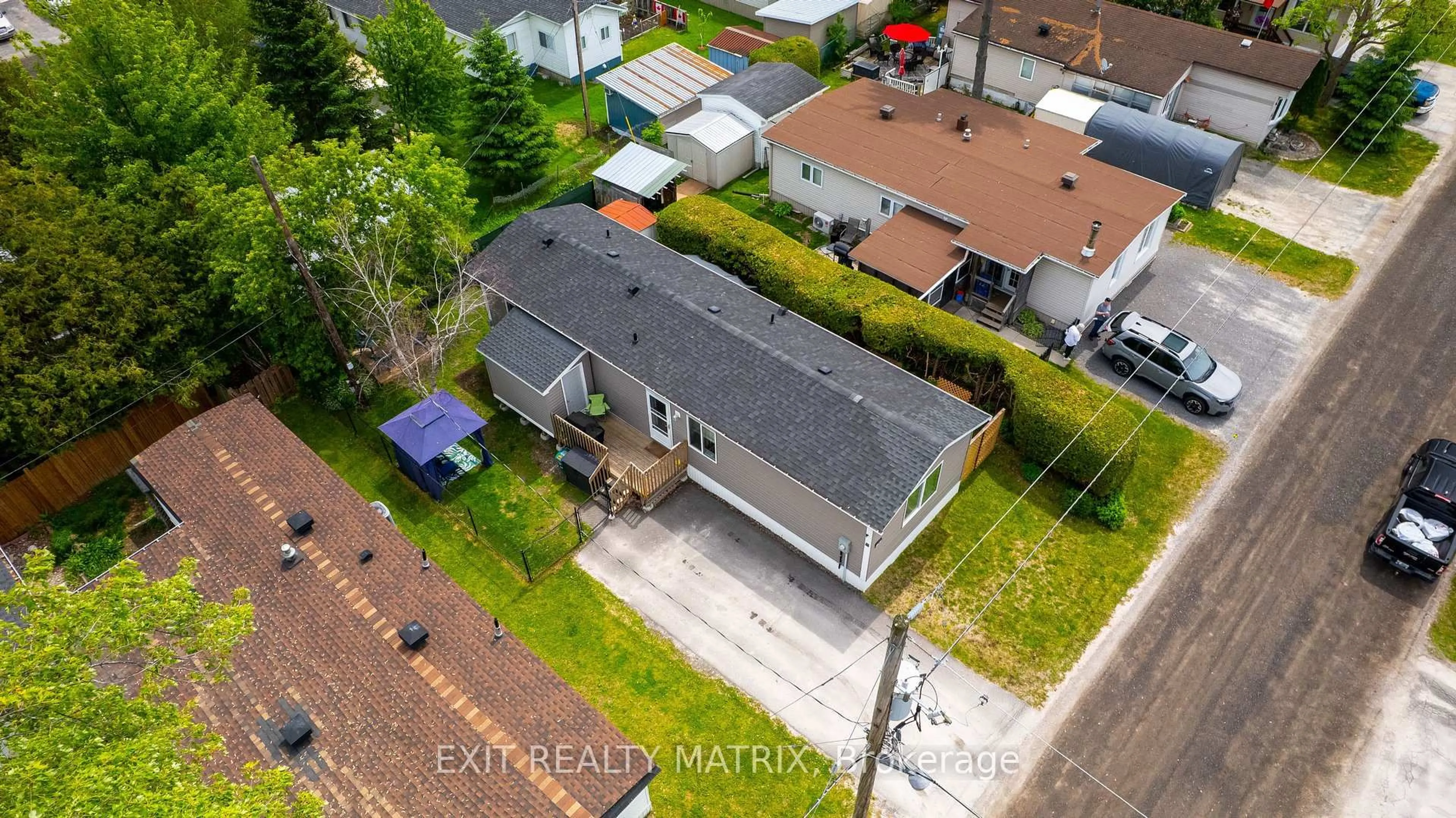 A pic from outside/outdoor area/front of a property/back of a property/a pic from drone, street for 3535 St. Joseph Blvd #74, Orleans Ontario K4A 0Z6