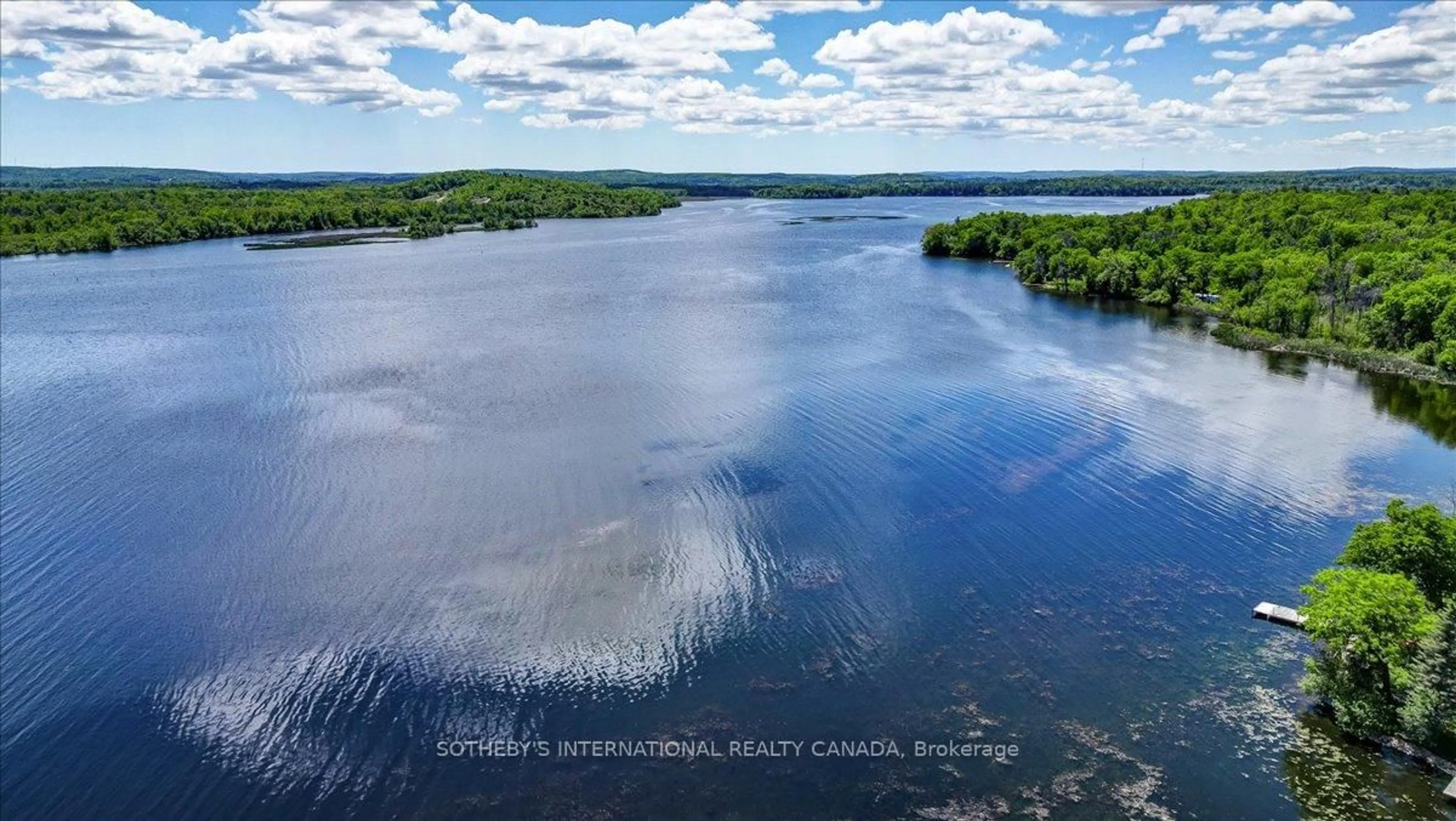 A pic from outside/outdoor area/front of a property/back of a property/a pic from drone, water/lake/river/ocean view for 34 Bradley Bay Rd, Trent Hills Ontario K0L 1L0