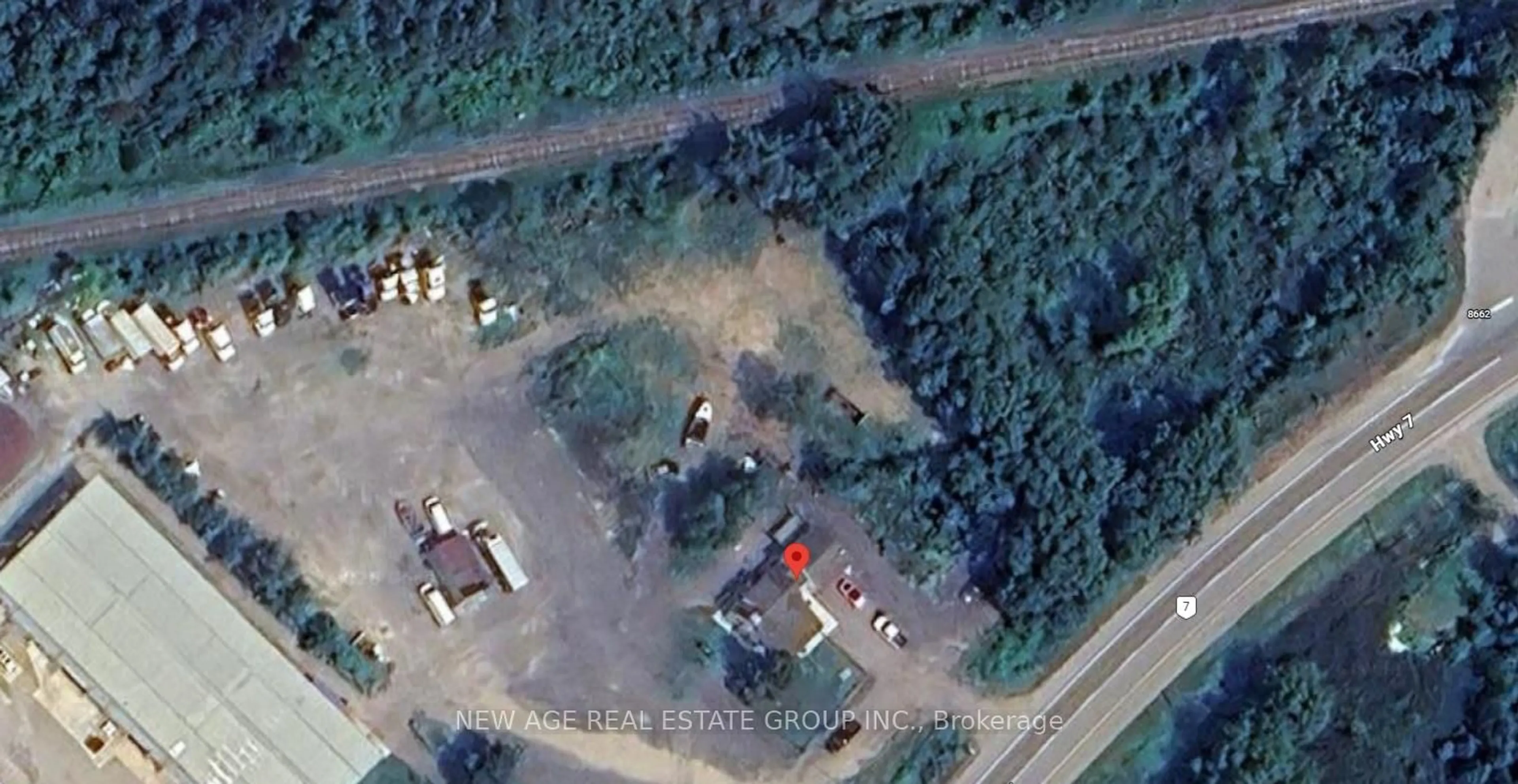 A pic from outside/outdoor area/front of a property/back of a property/a pic from drone, building for 8676 Highway 7, Guelph/Eramosa Ontario L7J 2L7
