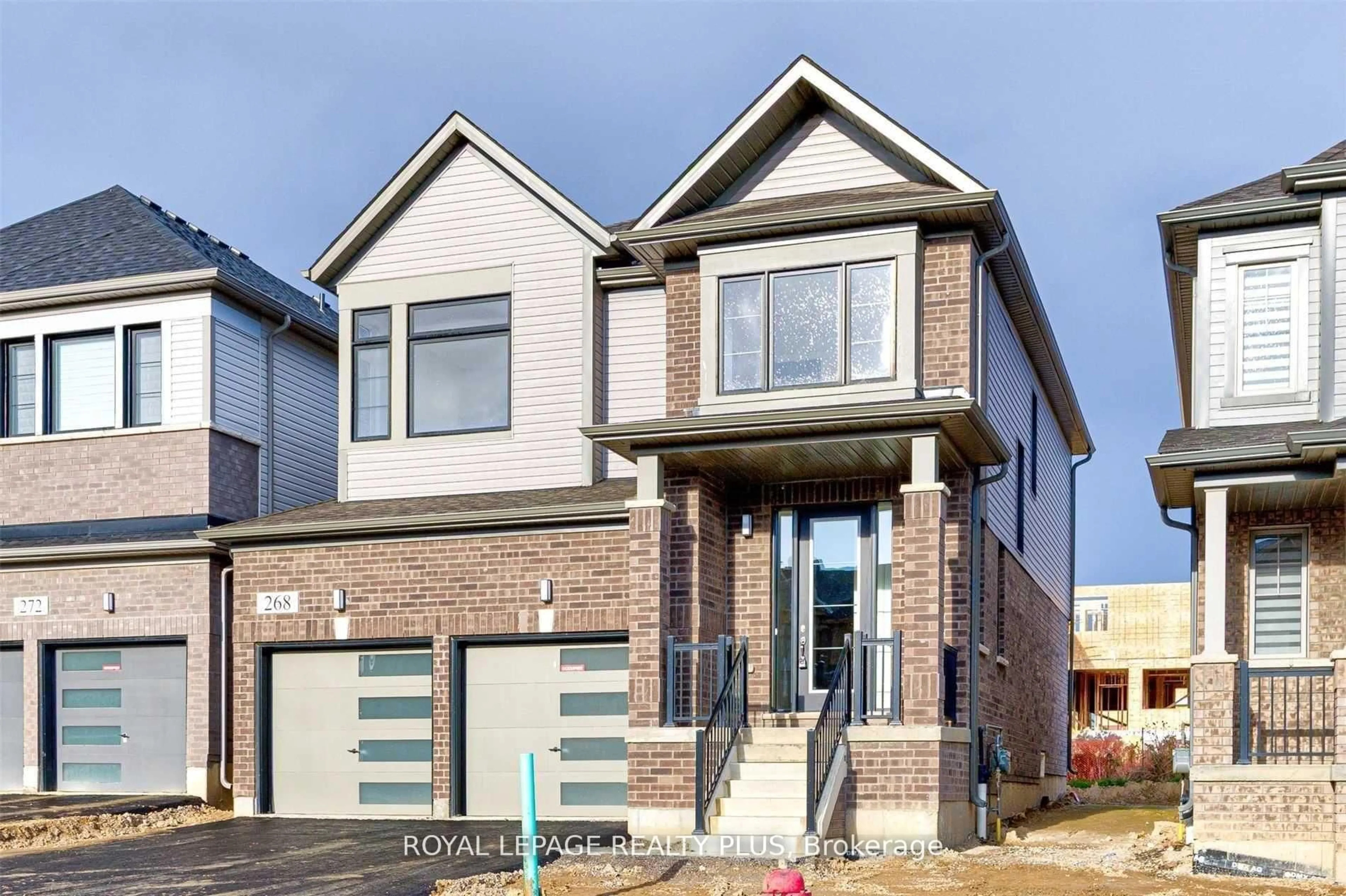 Home with brick exterior material, street for 268 Provident Way, Hamilton Ontario L0R 1W0