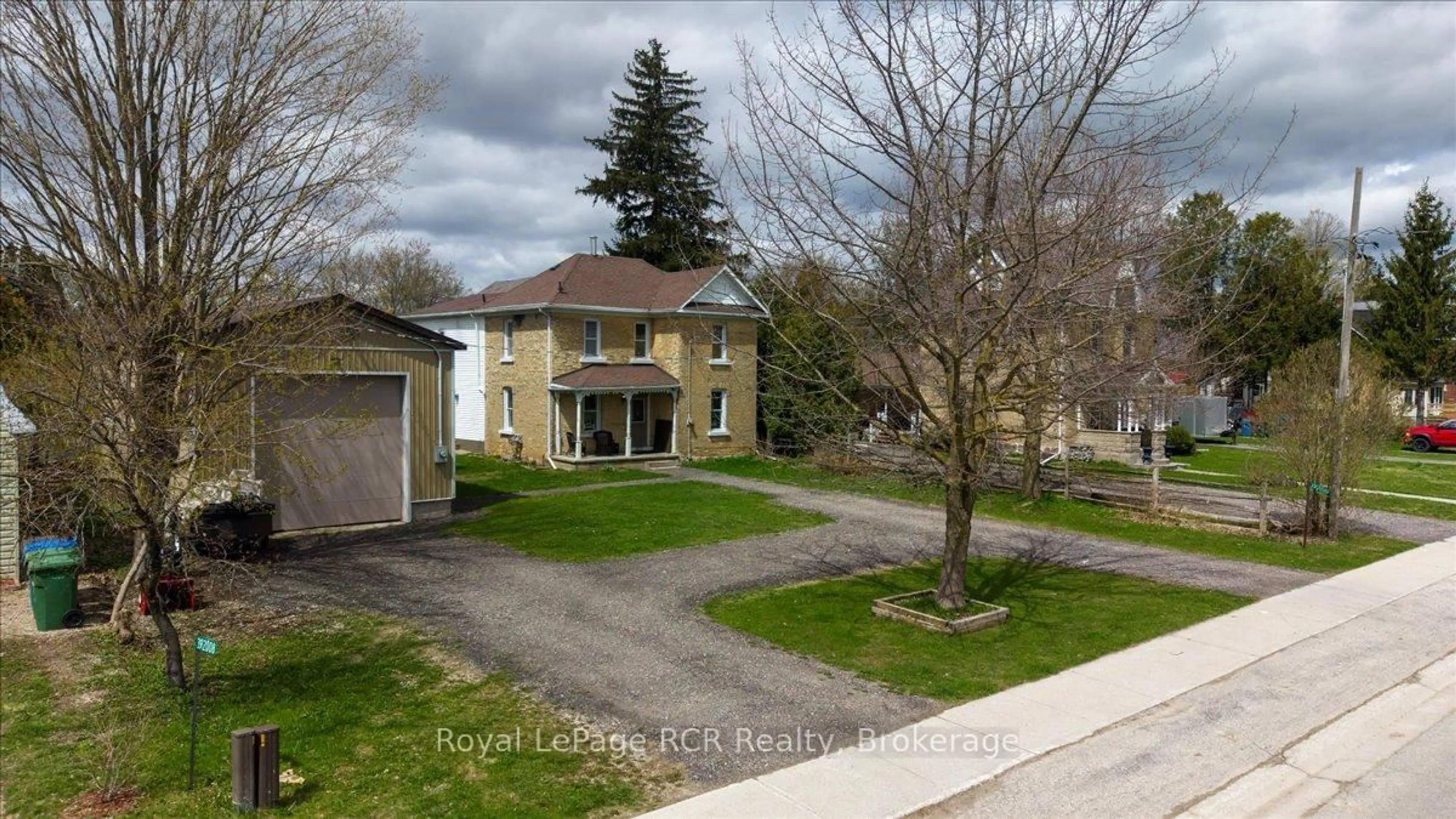 A pic from outside/outdoor area/front of a property/back of a property/a pic from drone, street for 392010 Grey Road 109, Southgate Ontario N0G 2A0