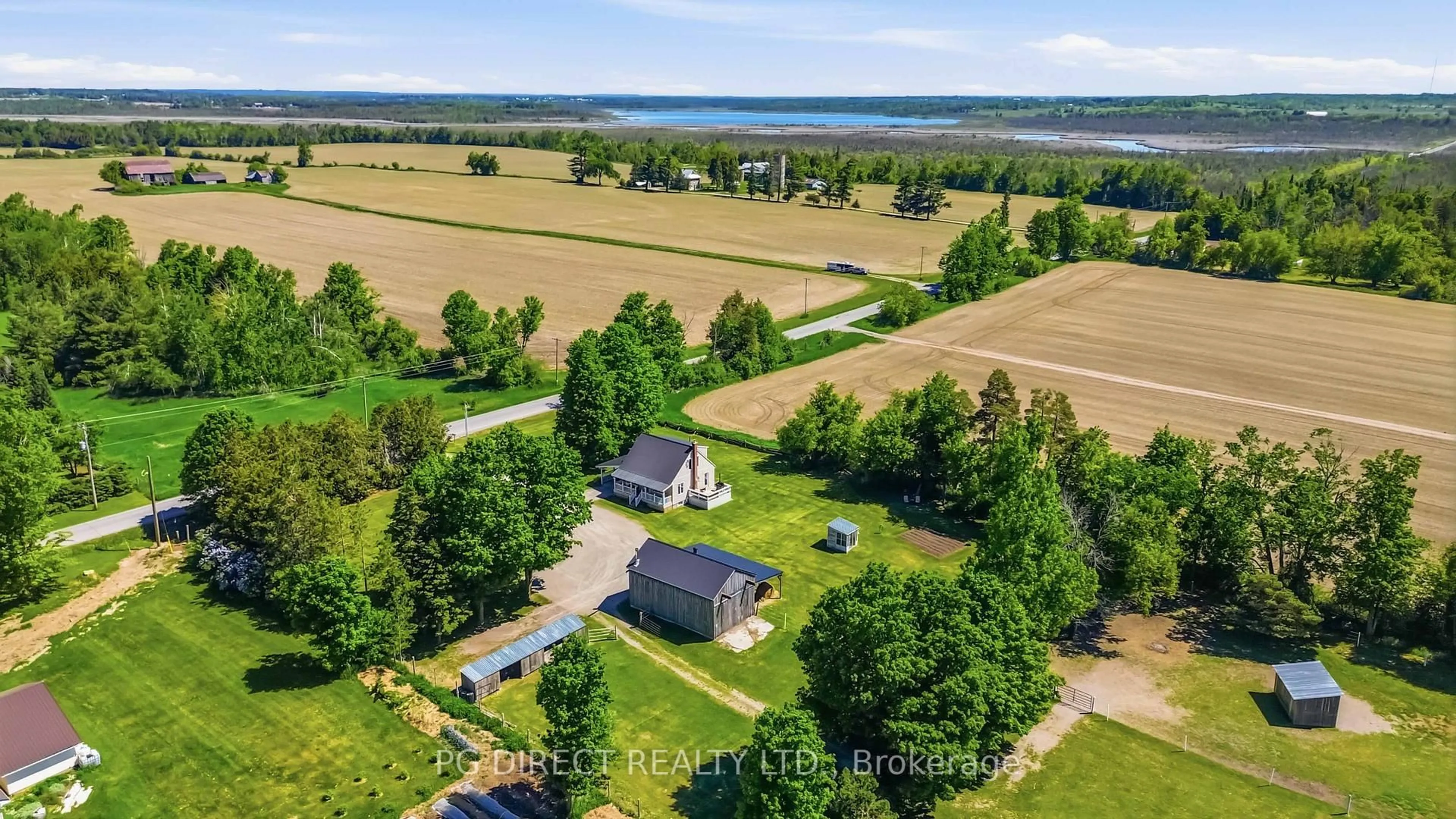 A pic from outside/outdoor area/front of a property/back of a property/a pic from drone, water/lake/river/ocean view for 516 Kings Wharf Rd, Kawartha Lakes Ontario K0M 1L0