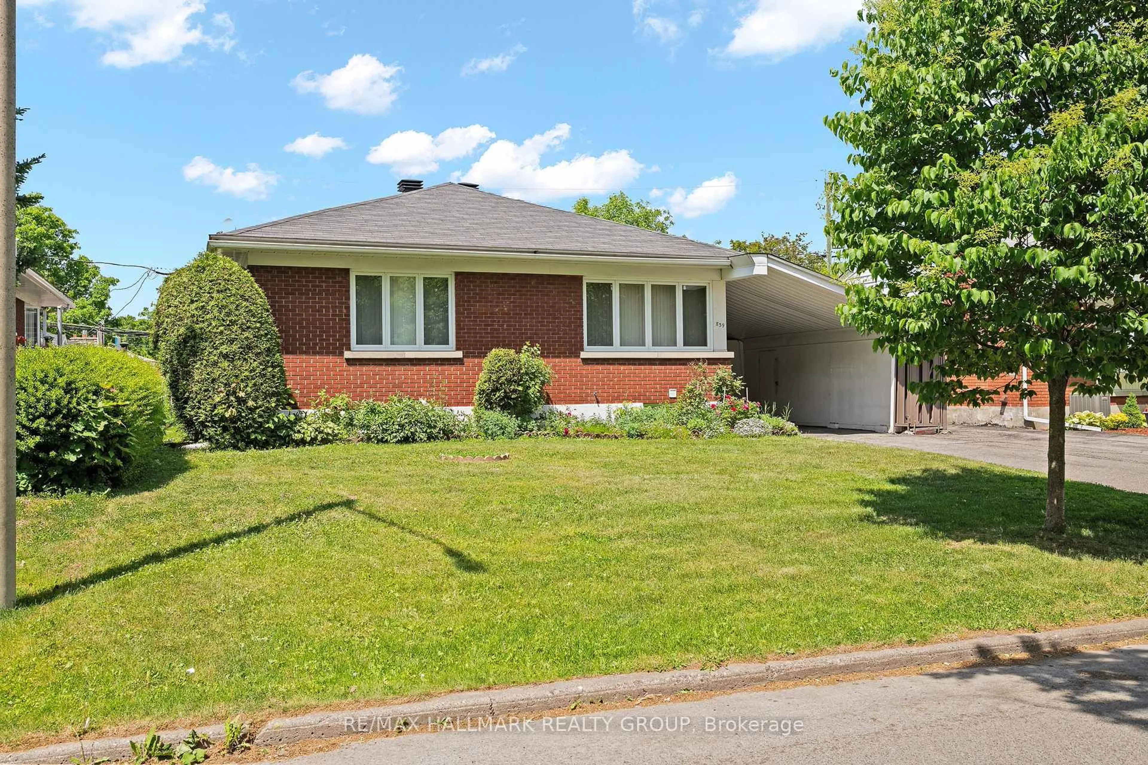 Home with brick exterior material, street for 839 WESTON Dr, Ottawa Ontario K1G 1W5