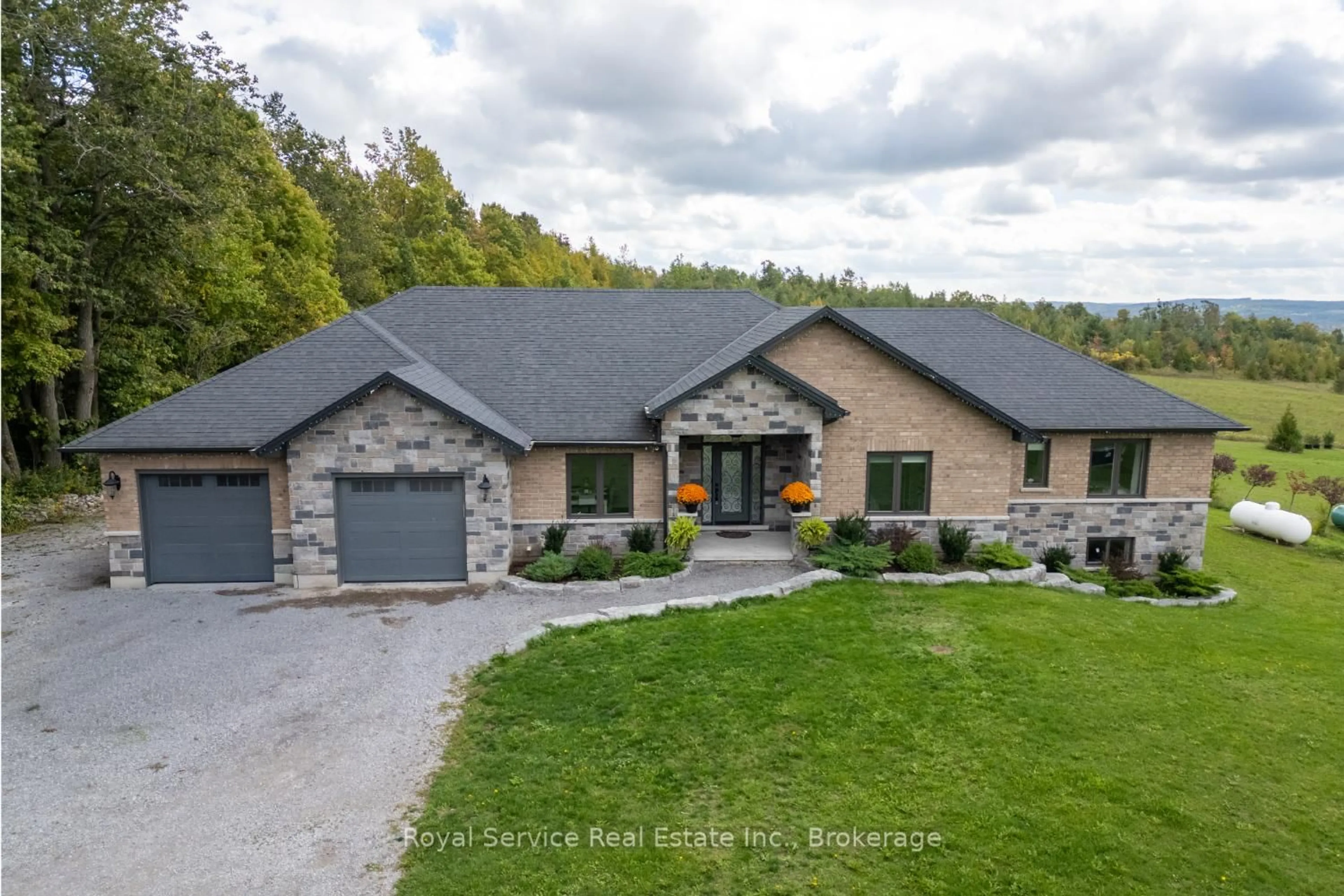 A pic from outside/outdoor area/front of a property/back of a property/a pic from drone, unknown for 381 Sharpe Line, Cavan Monaghan Ontario L0A 1C0