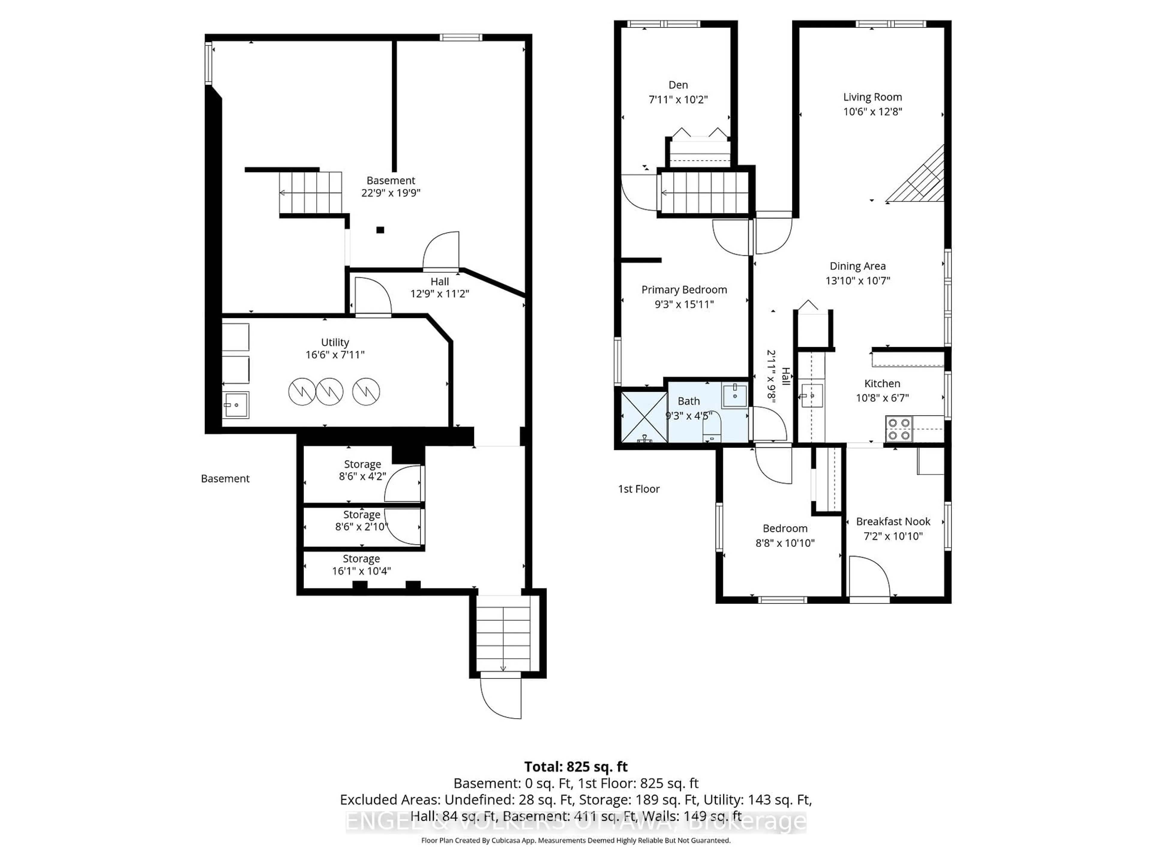 Floor plan for 491 Mcleod St, Ottawa Ontario K1R 5P7