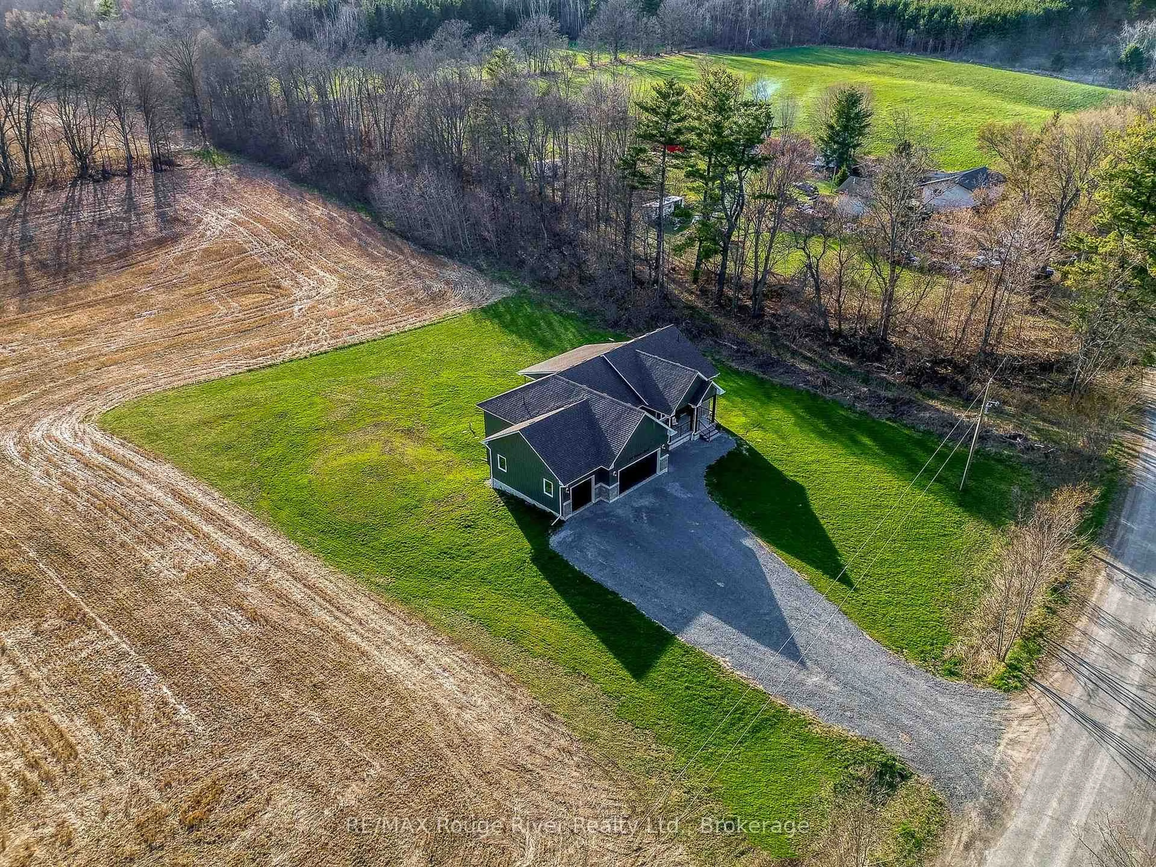 A pic from outside/outdoor area/front of a property/back of a property/a pic from drone, unknown for 298 Tobacco Rd, Cramahe Ontario K0K 1M0