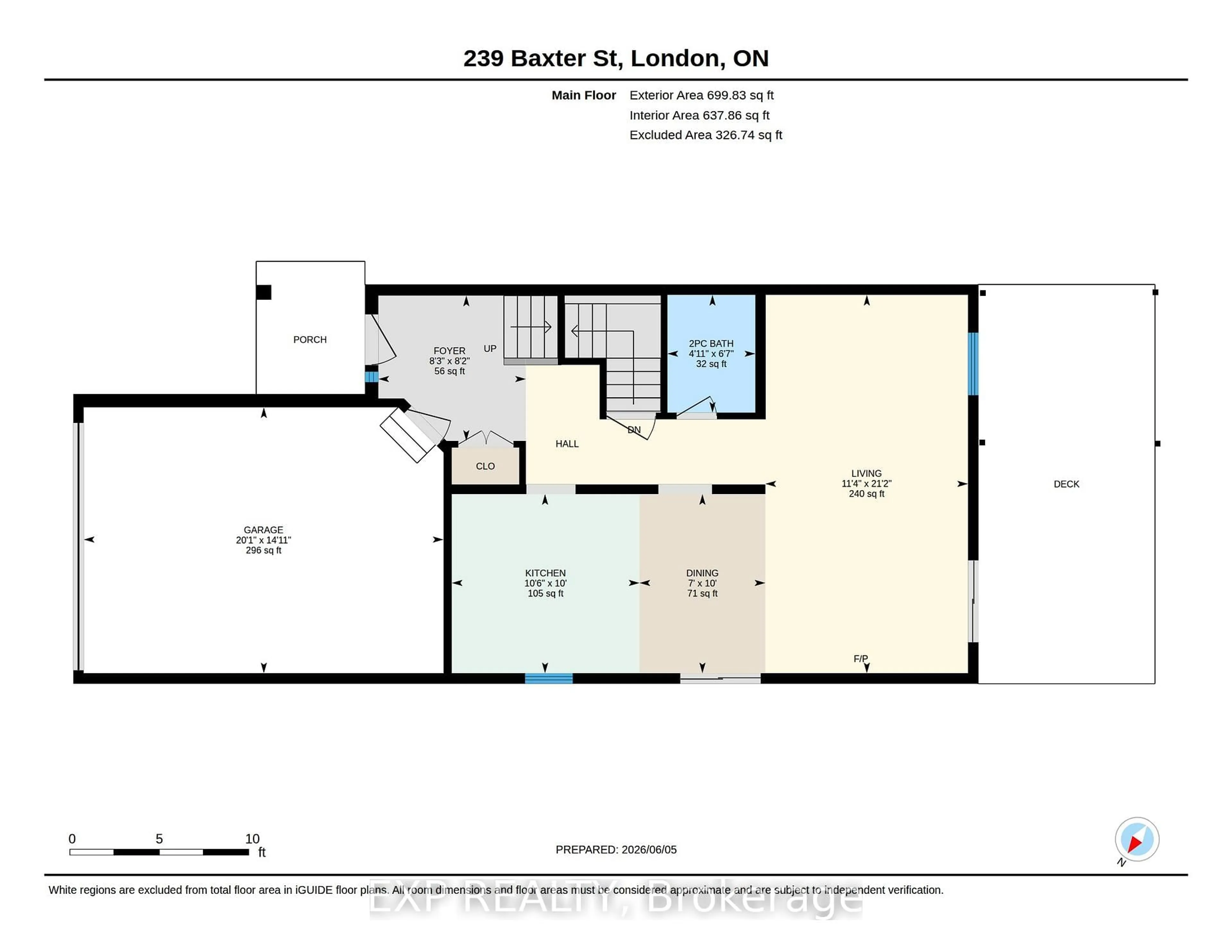 Unknown for 239 Baxter St, London East Ontario N5W 0A2