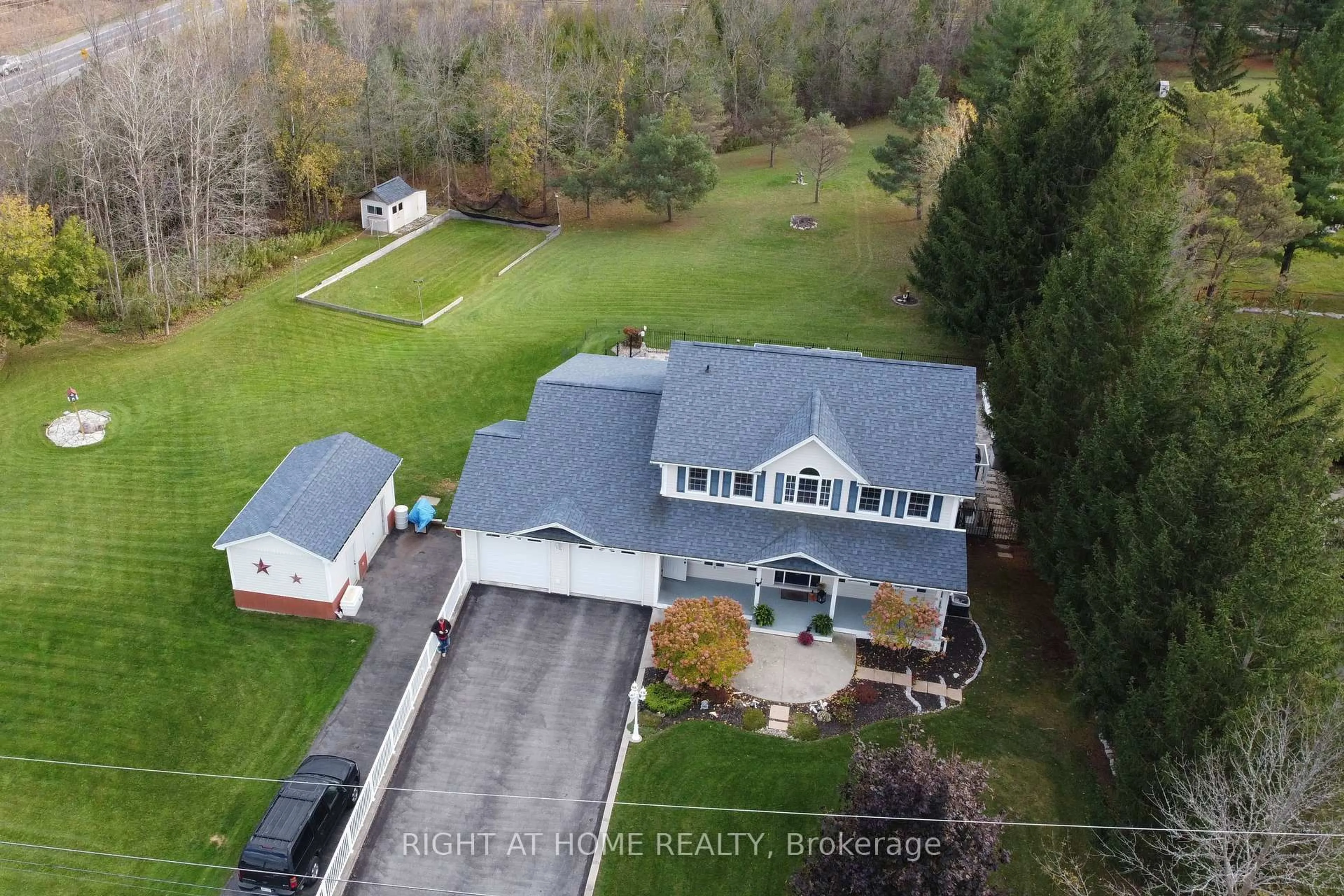 A pic from outside/outdoor area/front of a property/back of a property/a pic from drone, unknown for 599 Maniece Ave, Peterborough Ontario K9L 0C1