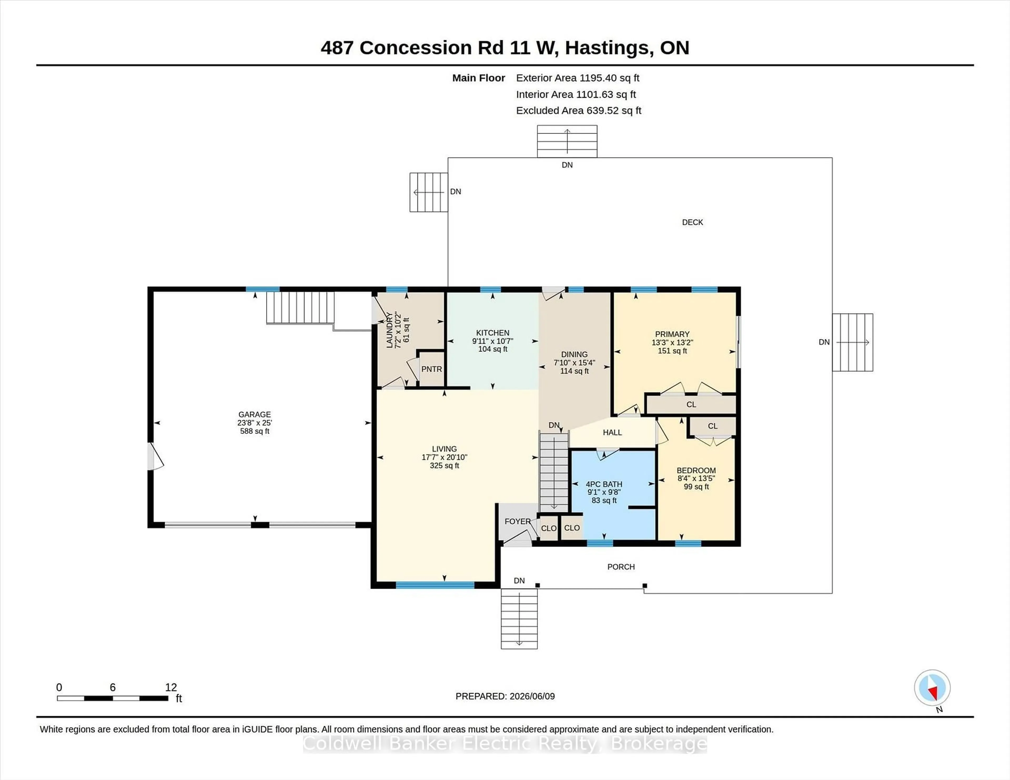 Floor plan for 487 11th Concession, Trent Hills Ontario K0L 1Y0