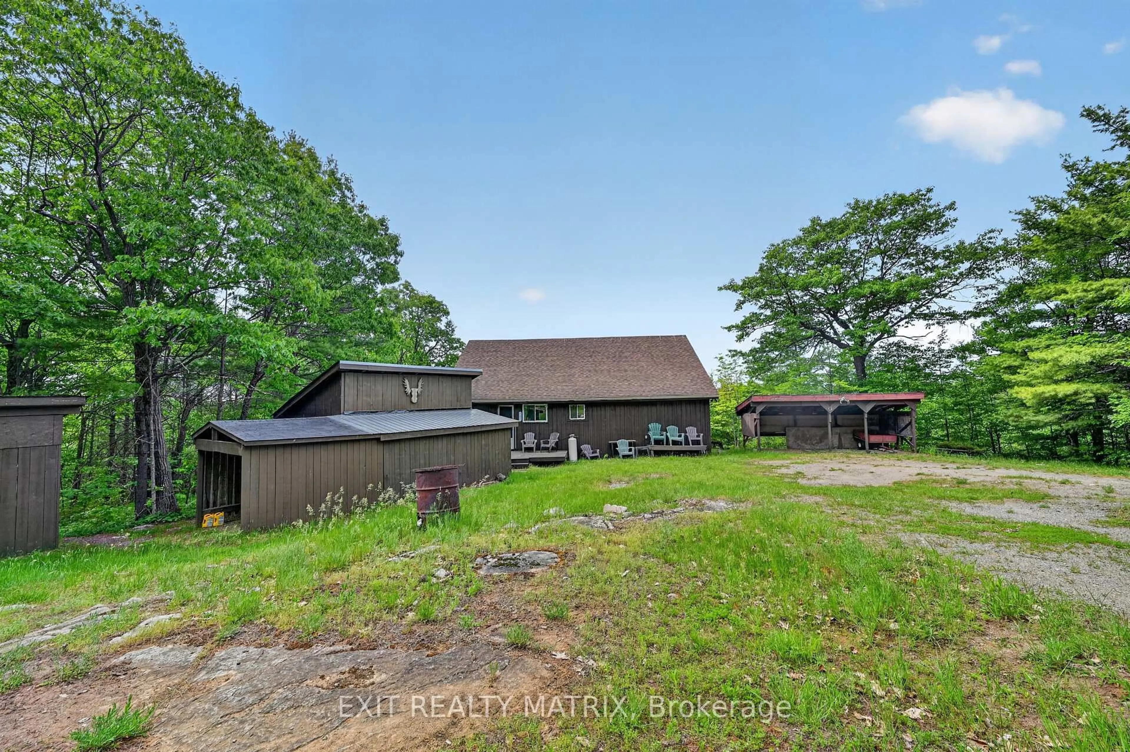 A pic from outside/outdoor area/front of a property/back of a property/a pic from drone, unknown for PT LT 9 Concession 1 Concession, White Lake Ontario K0A 3L0