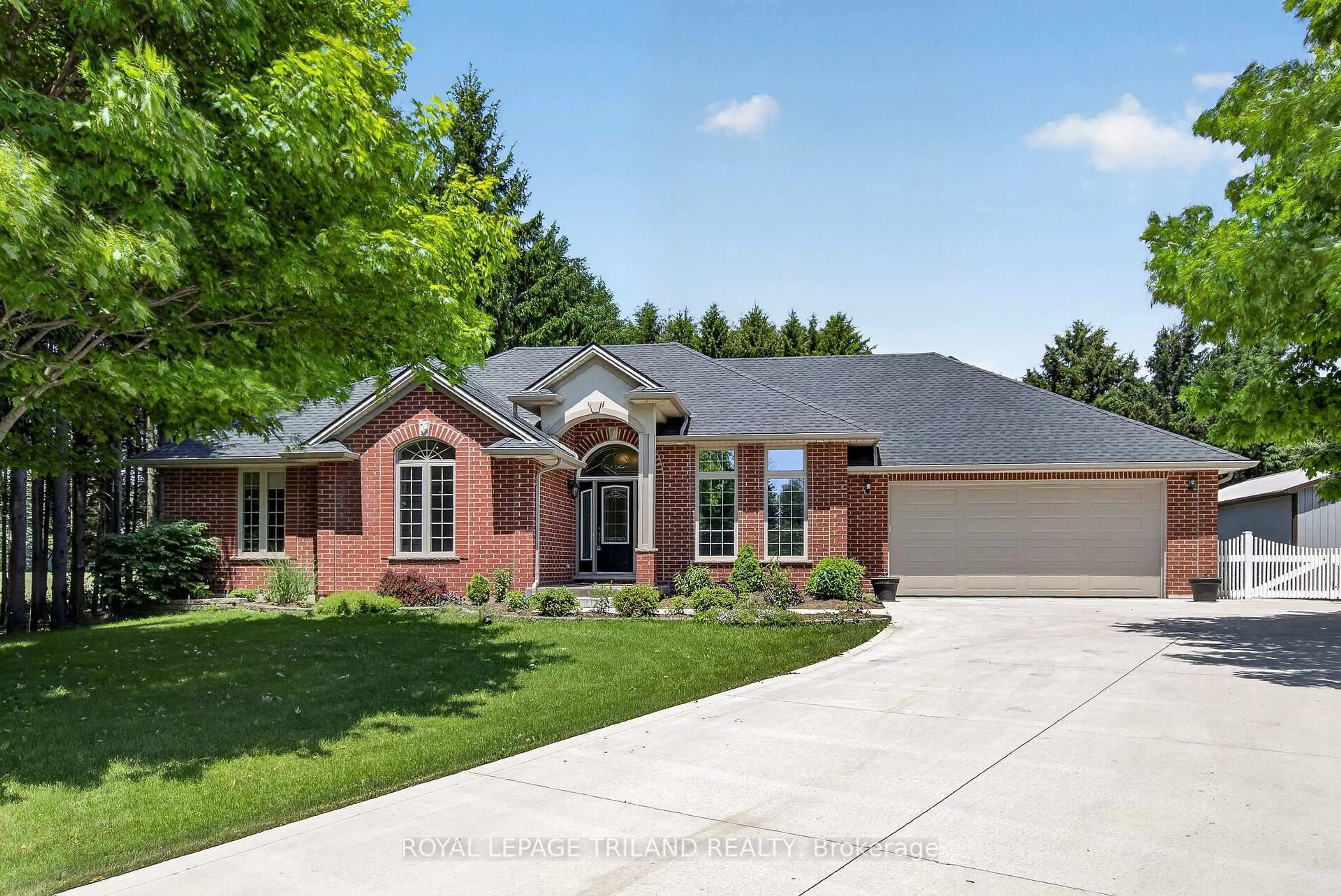Home with brick exterior material, street for 51274 Calton Line Lane, Malahide Ontario N5H 2R5