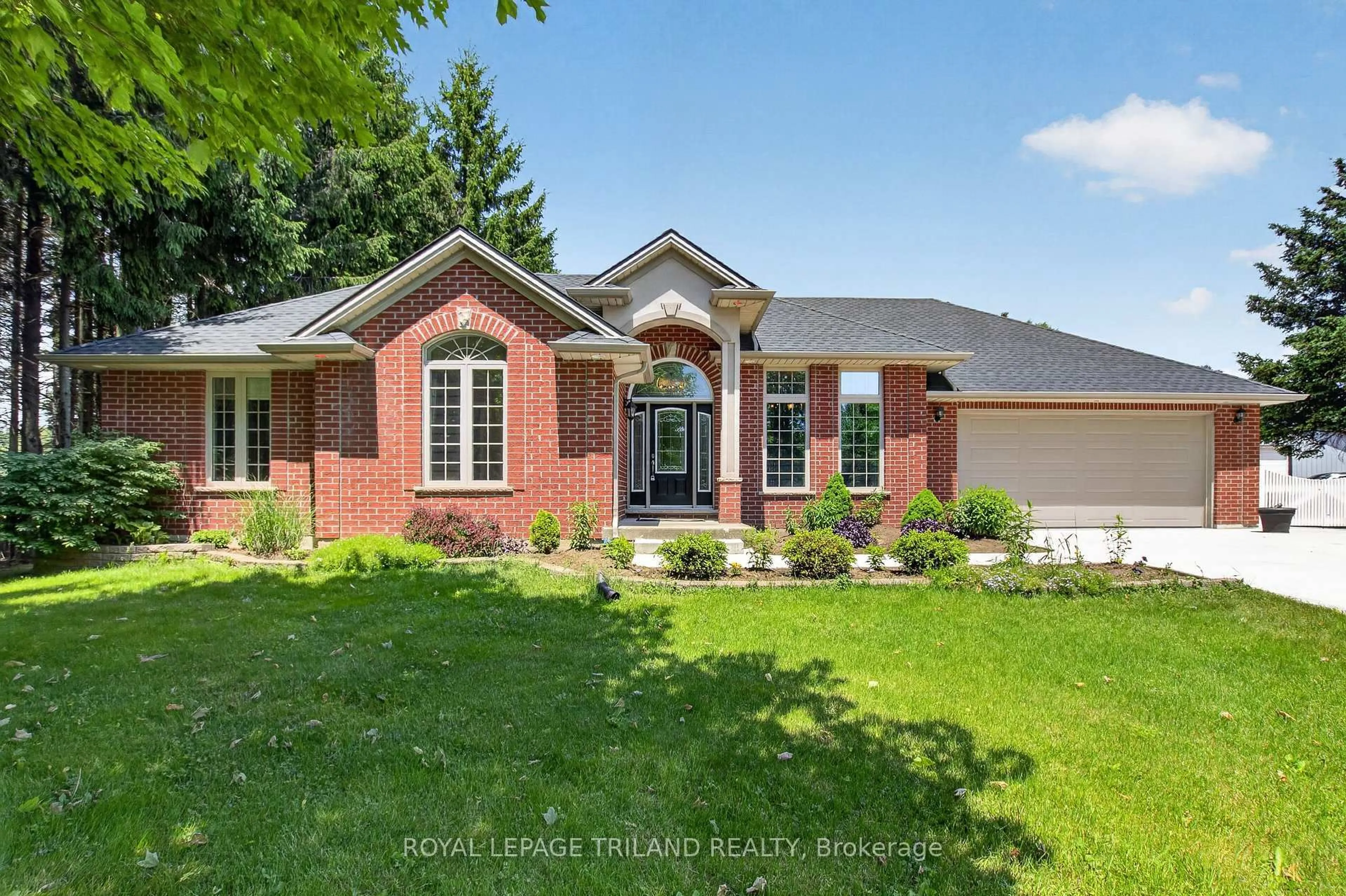 Home with brick exterior material, street for 51274 Calton Line Lane, Malahide Ontario N5H 2R5