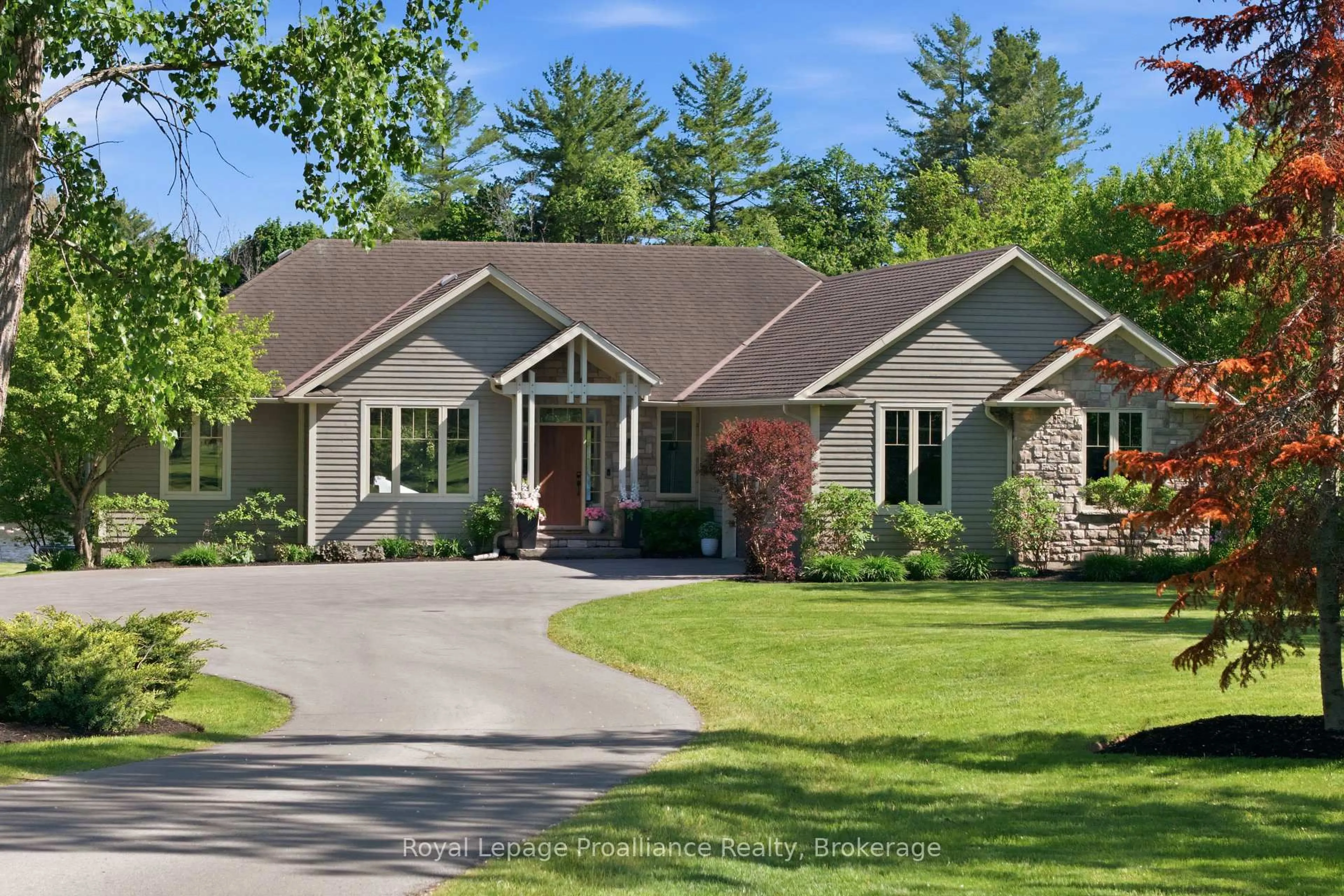 Home with brick exterior material, street for 1270 Old Hwy 2, Quinte West Ontario K8N 4Z2