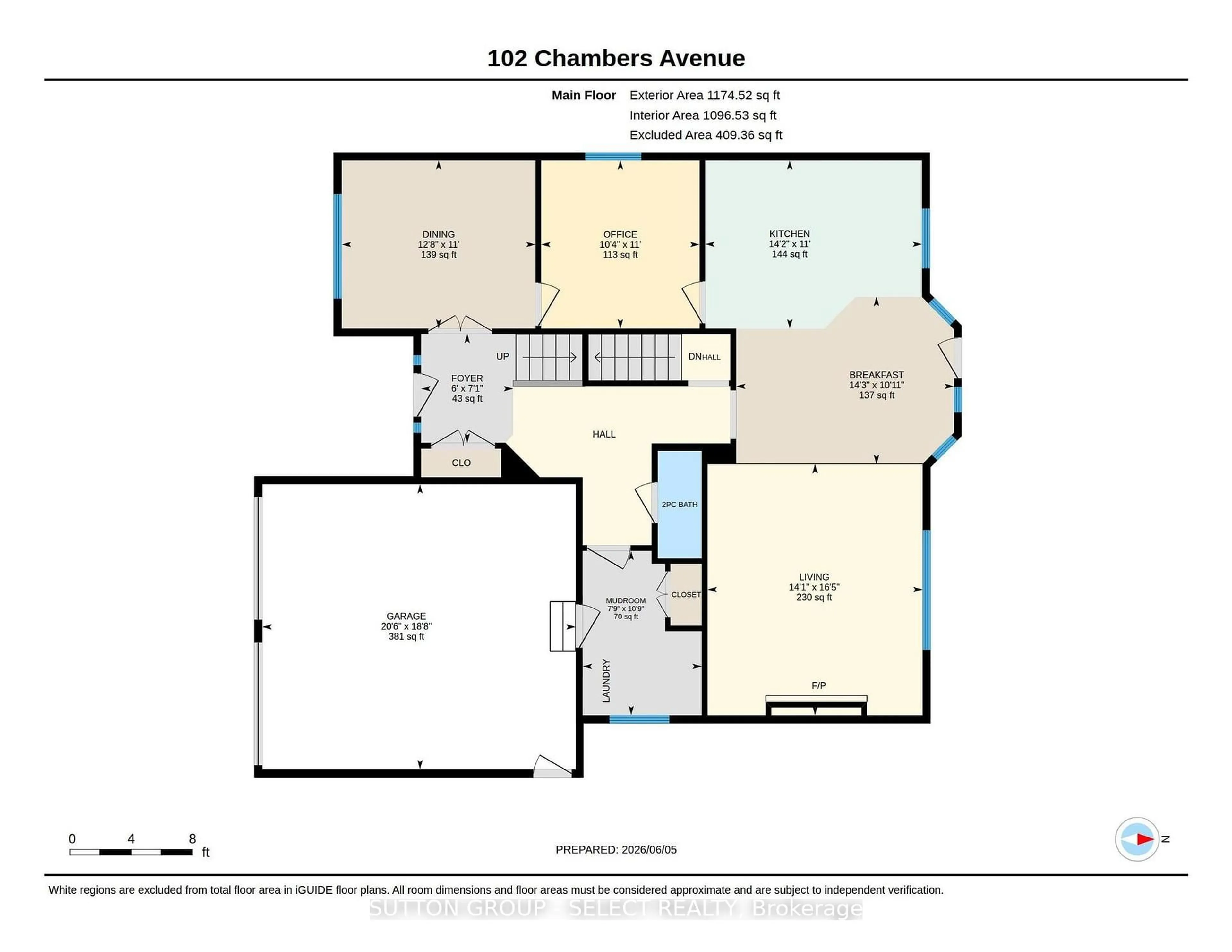 Floor plan for 102 Chambers Ave, London North Ontario N5X 4H5
