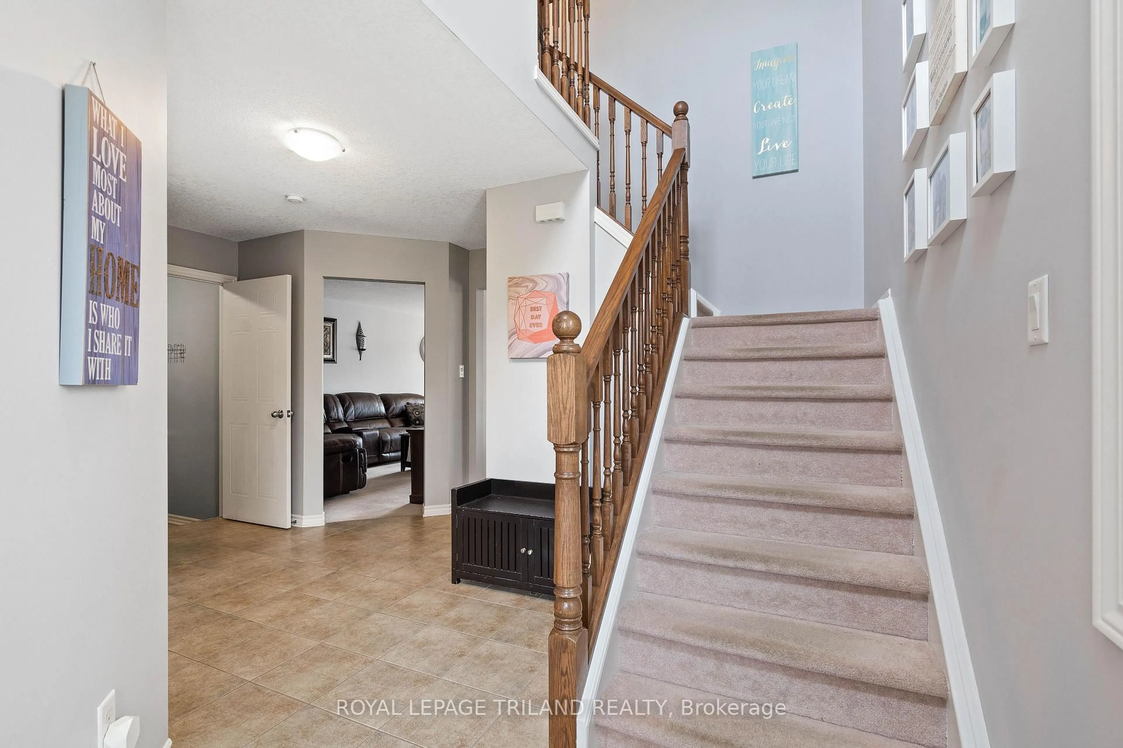 Indoor entryway for 3268 Emilycarr Lane, London South Ontario N6L 0B2