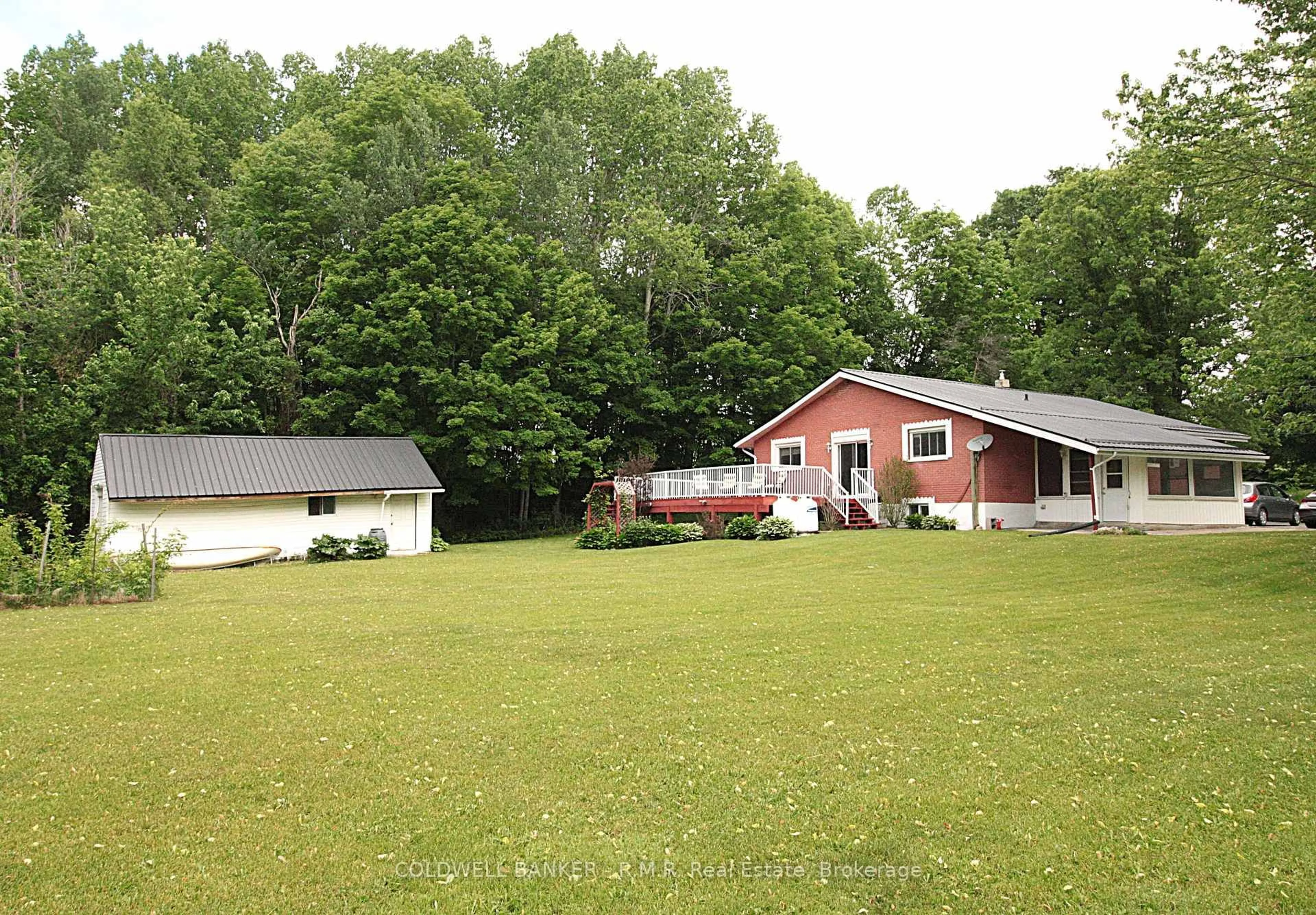 A pic from outside/outdoor area/front of a property/back of a property/a pic from drone, mountain view for 1956 Asphodel 7th Line, Asphodel-Norwood Ontario K0L 2V0