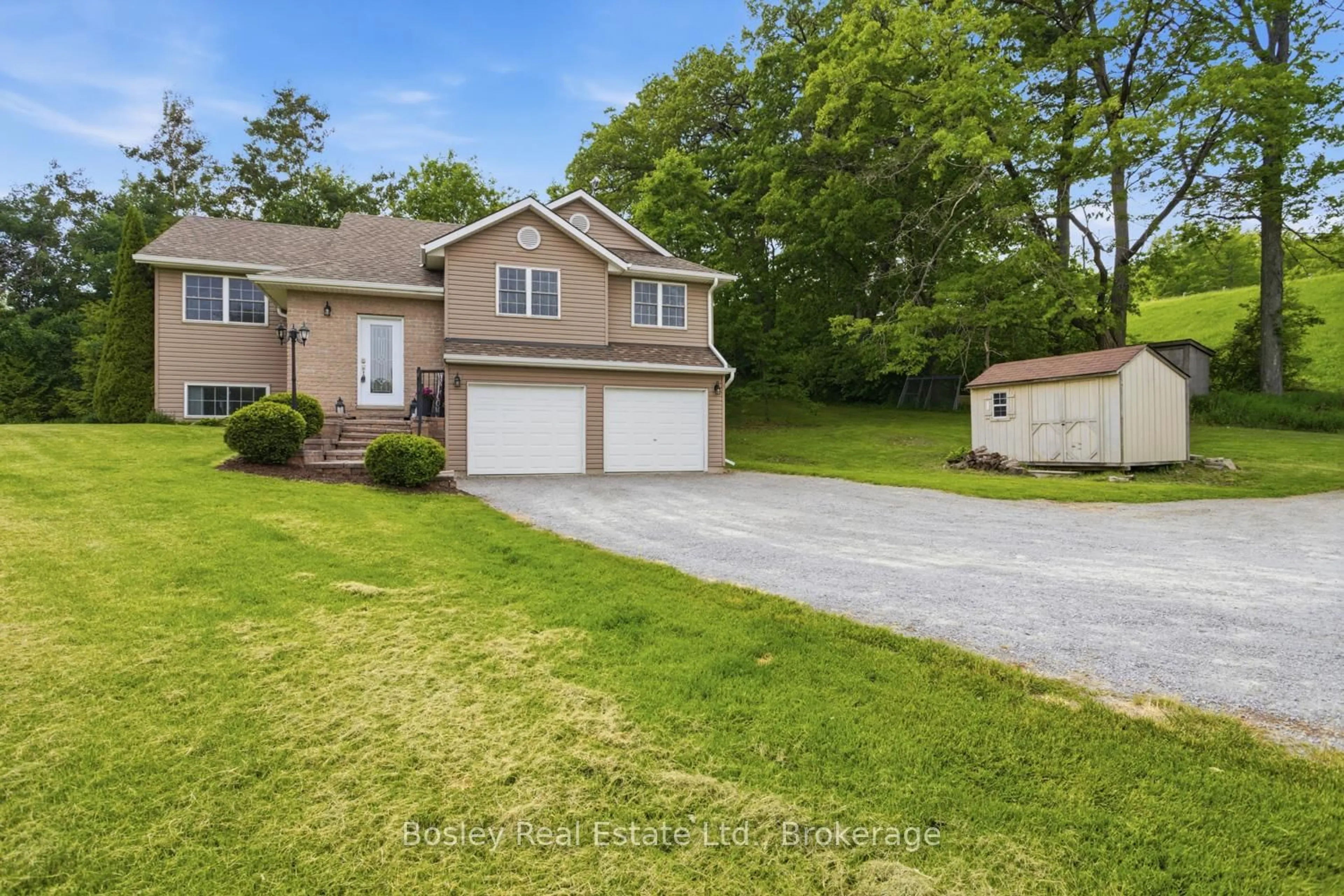 A pic from outside/outdoor area/front of a property/back of a property/a pic from drone, street for 228 Davis Rd, Alnwick/Haldimand Ontario K0K 2X0