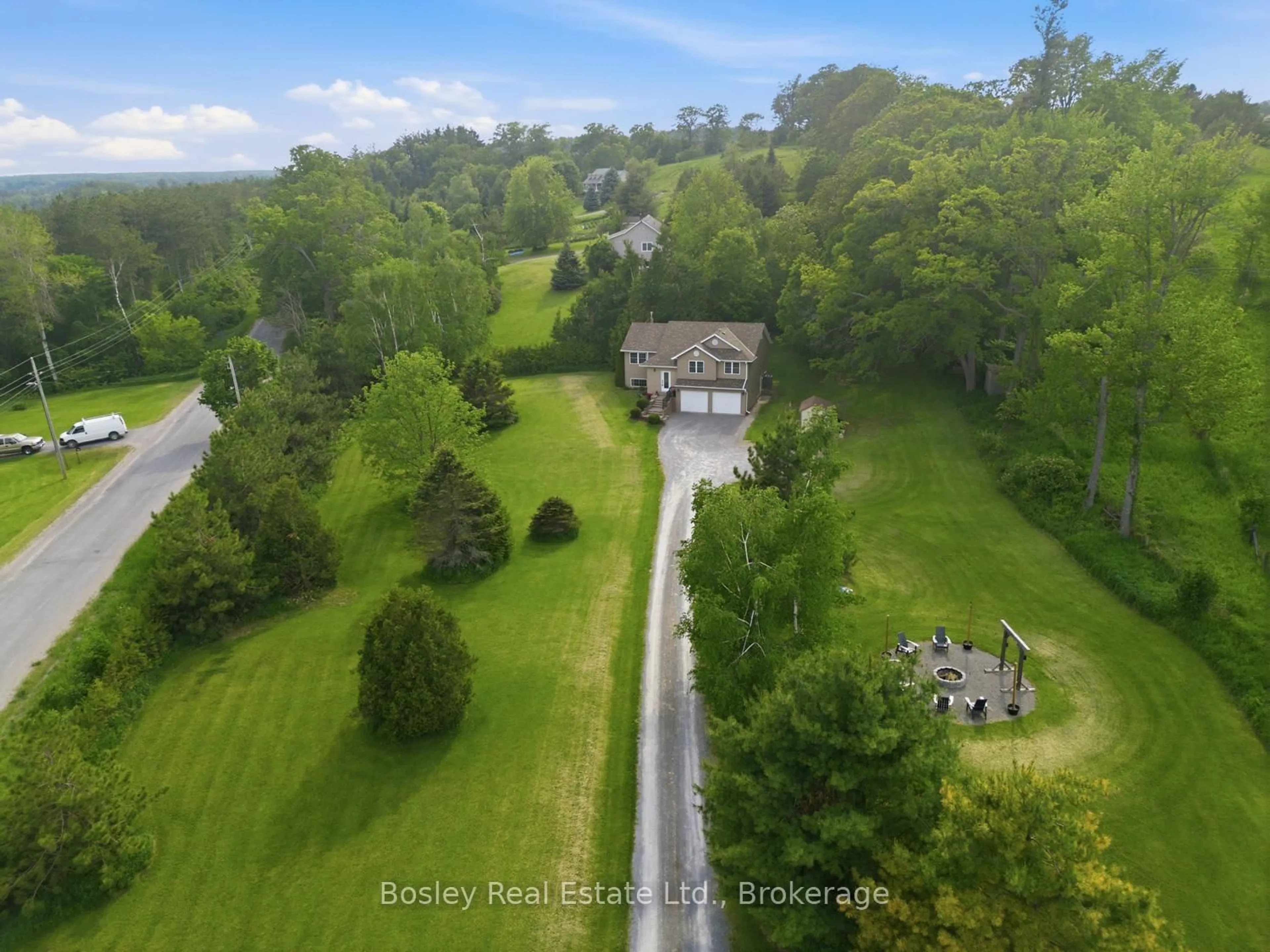A pic from outside/outdoor area/front of a property/back of a property/a pic from drone, water/lake/river/ocean view for 228 Davis Rd, Alnwick/Haldimand Ontario K0K 2X0