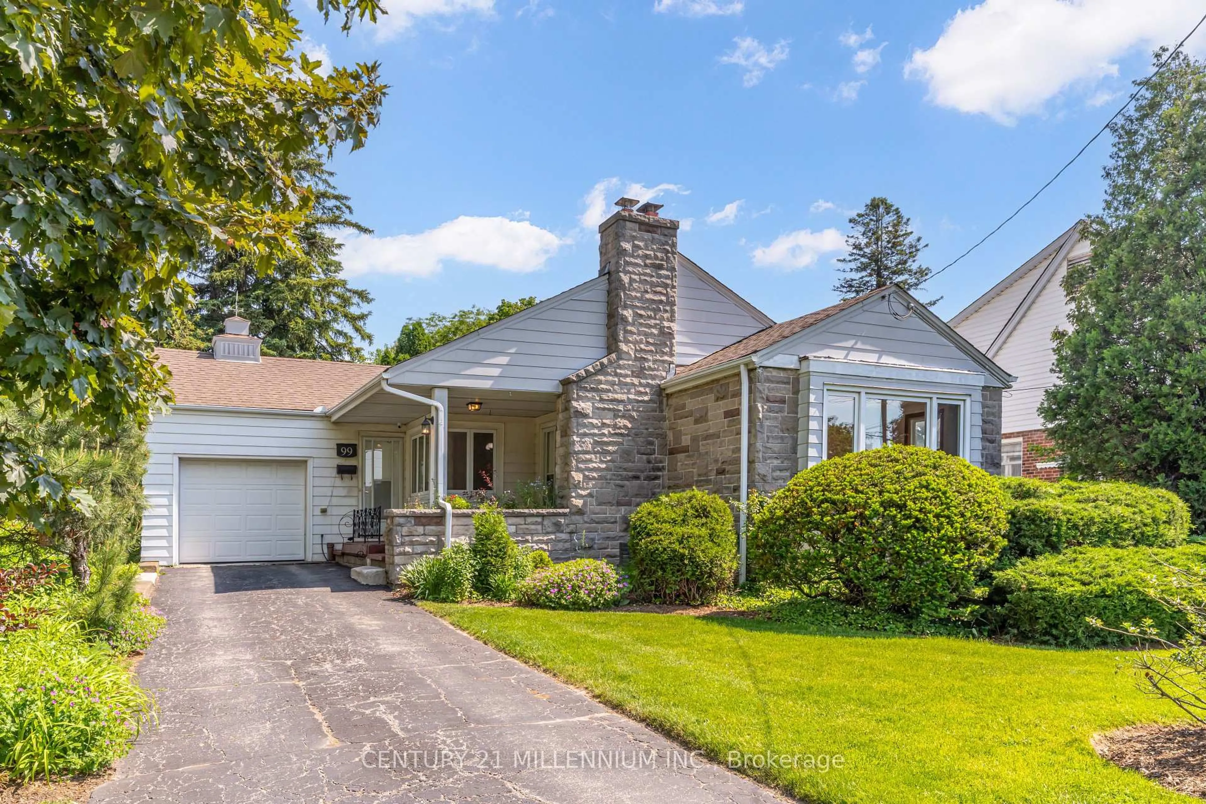 Home with brick exterior material, street for 99 Sunning Hill Ave, Hamilton Ontario L8T 1C1