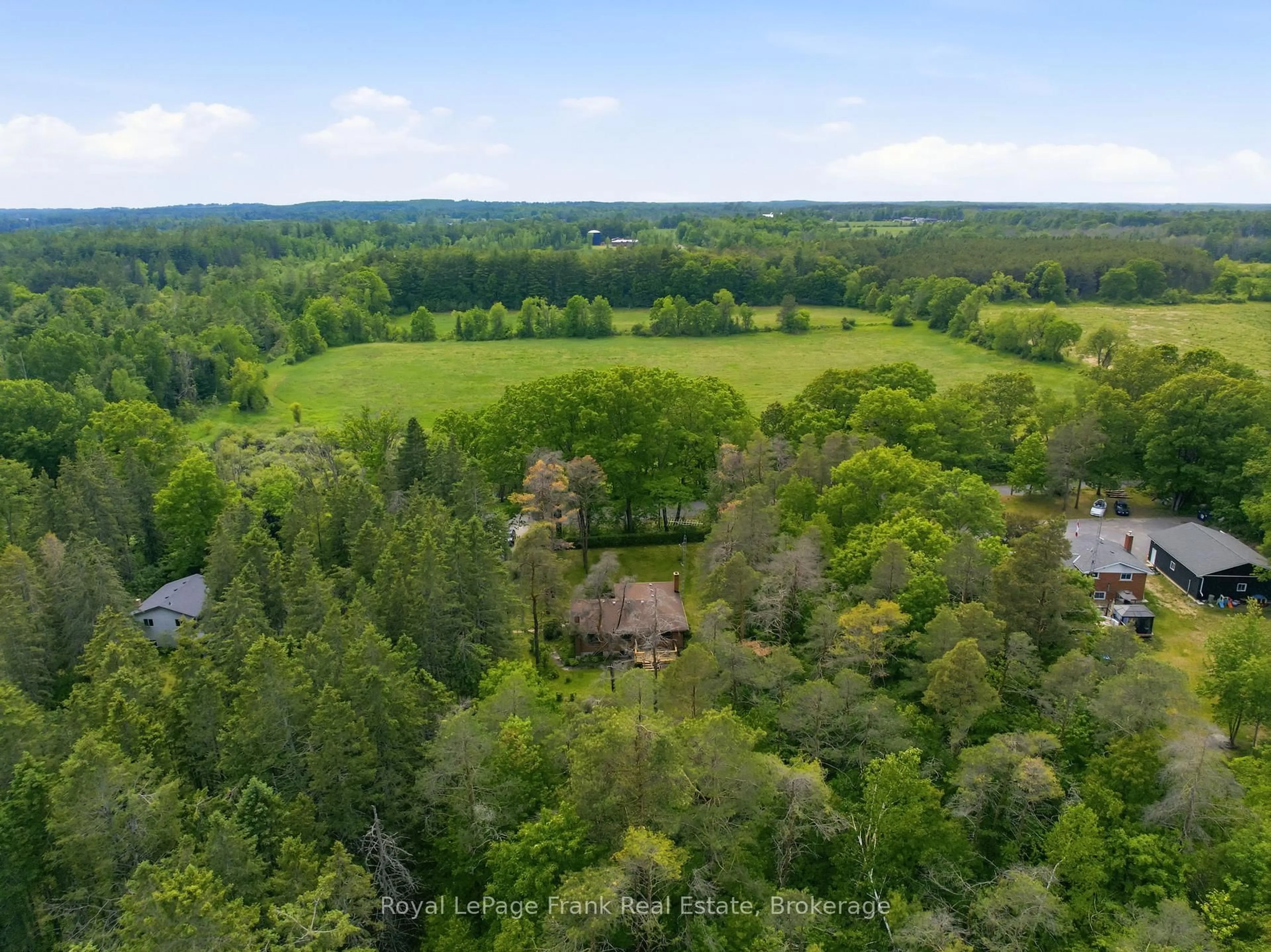 A pic from outside/outdoor area/front of a property/back of a property/a pic from drone, forest/trees view for 543 Bel Twp Con 8, Havelock-Belmont-Methuen Ontario K0L 1Z0