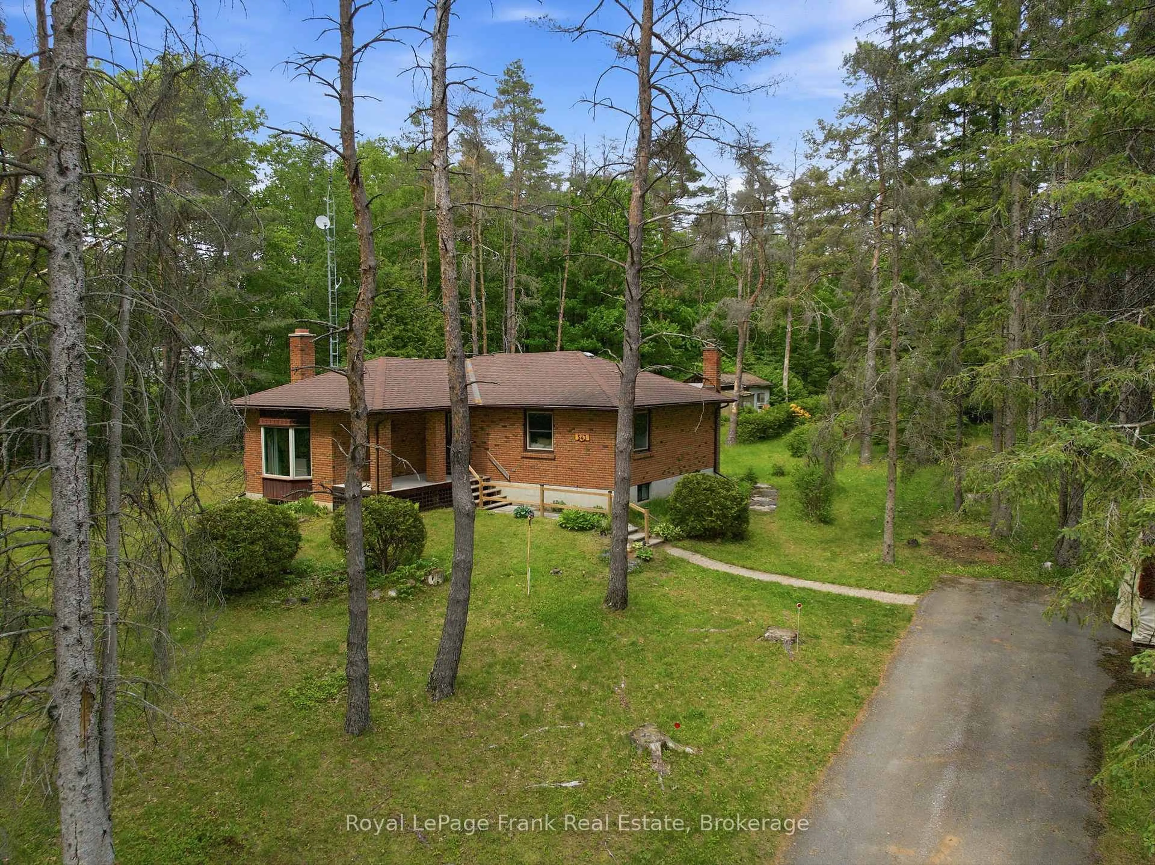 A pic from outside/outdoor area/front of a property/back of a property/a pic from drone, forest/trees view for 543 Bel Twp Con 8, Havelock-Belmont-Methuen Ontario K0L 1Z0
