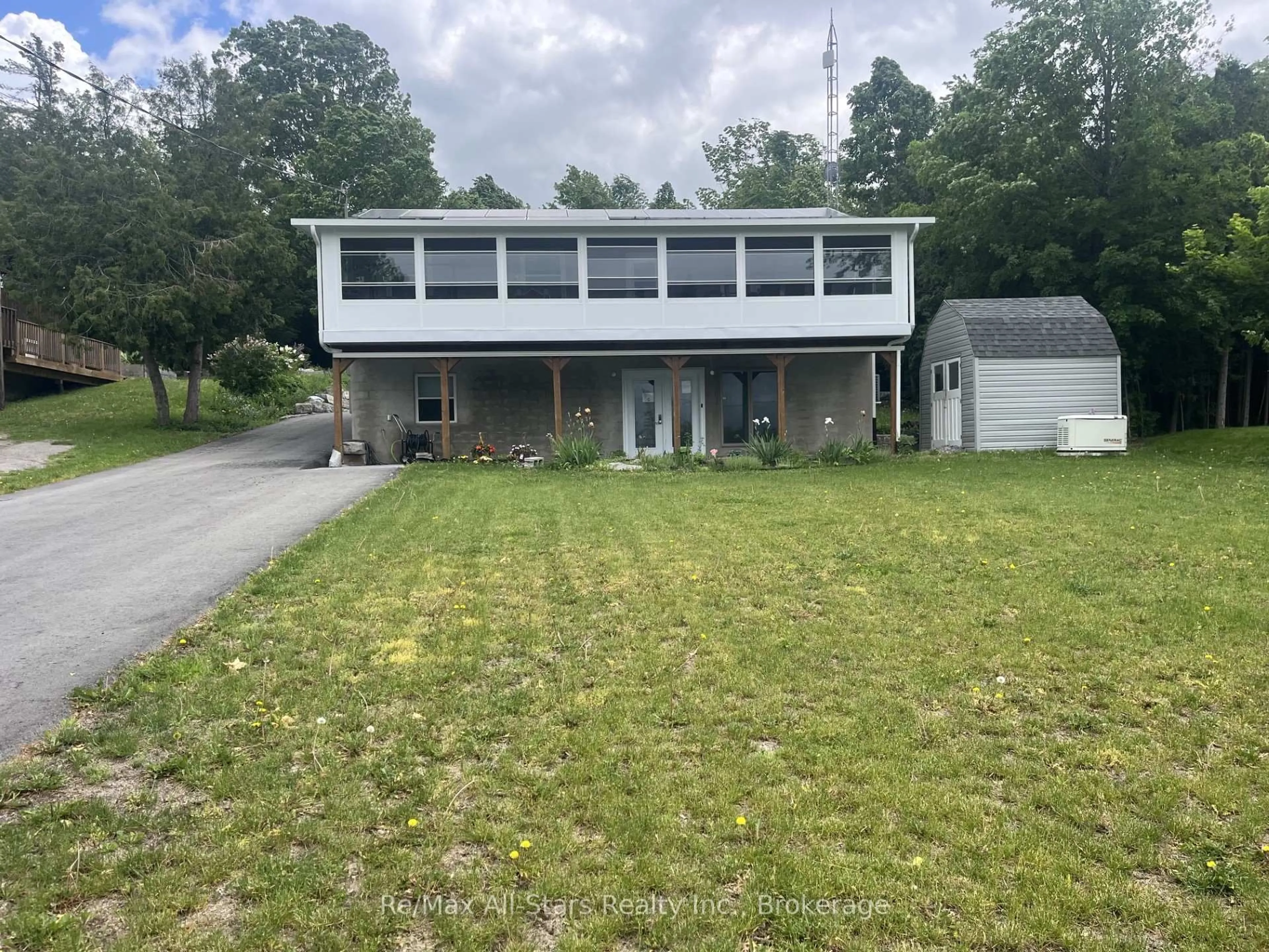 A pic from outside/outdoor area/front of a property/back of a property/a pic from drone, unknown for 851 Cedar Glen Rd, Kawartha Lakes Ontario K0M 1L0
