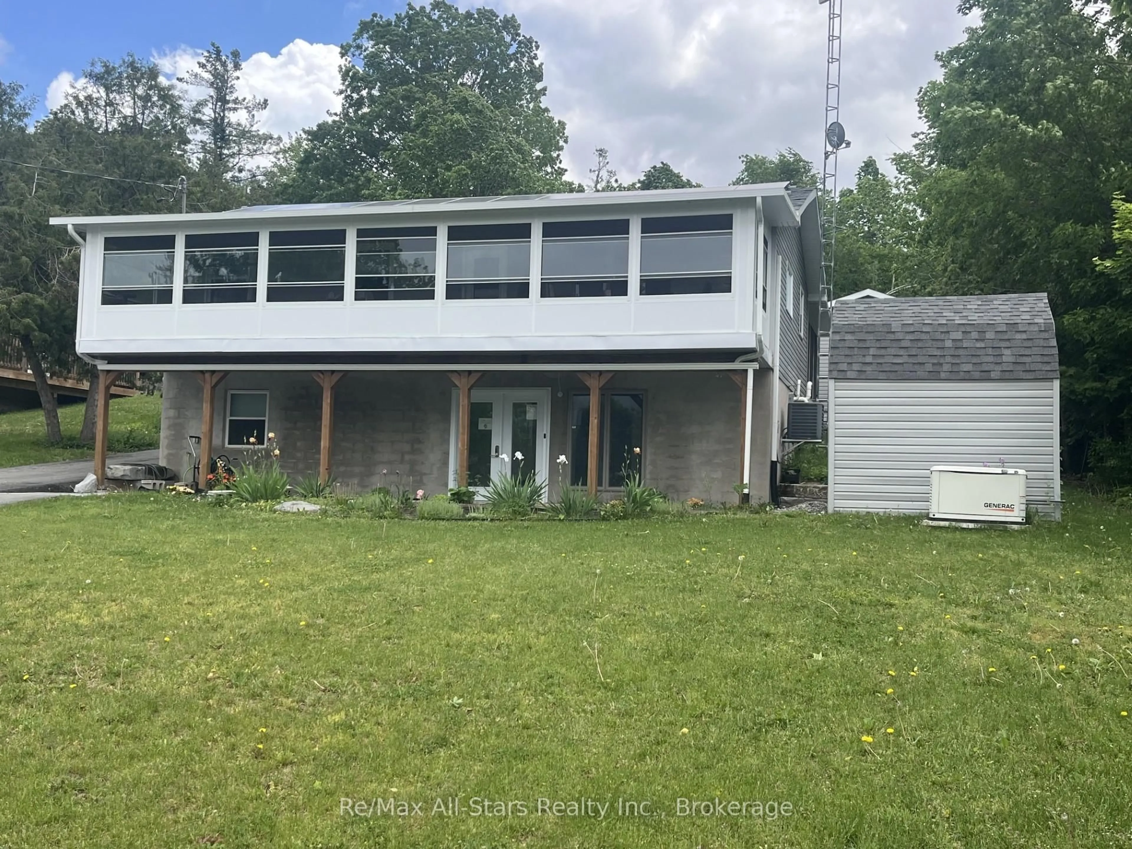 A pic from outside/outdoor area/front of a property/back of a property/a pic from drone, building for 851 Cedar Glen Rd, Kawartha Lakes Ontario K0M 1L0
