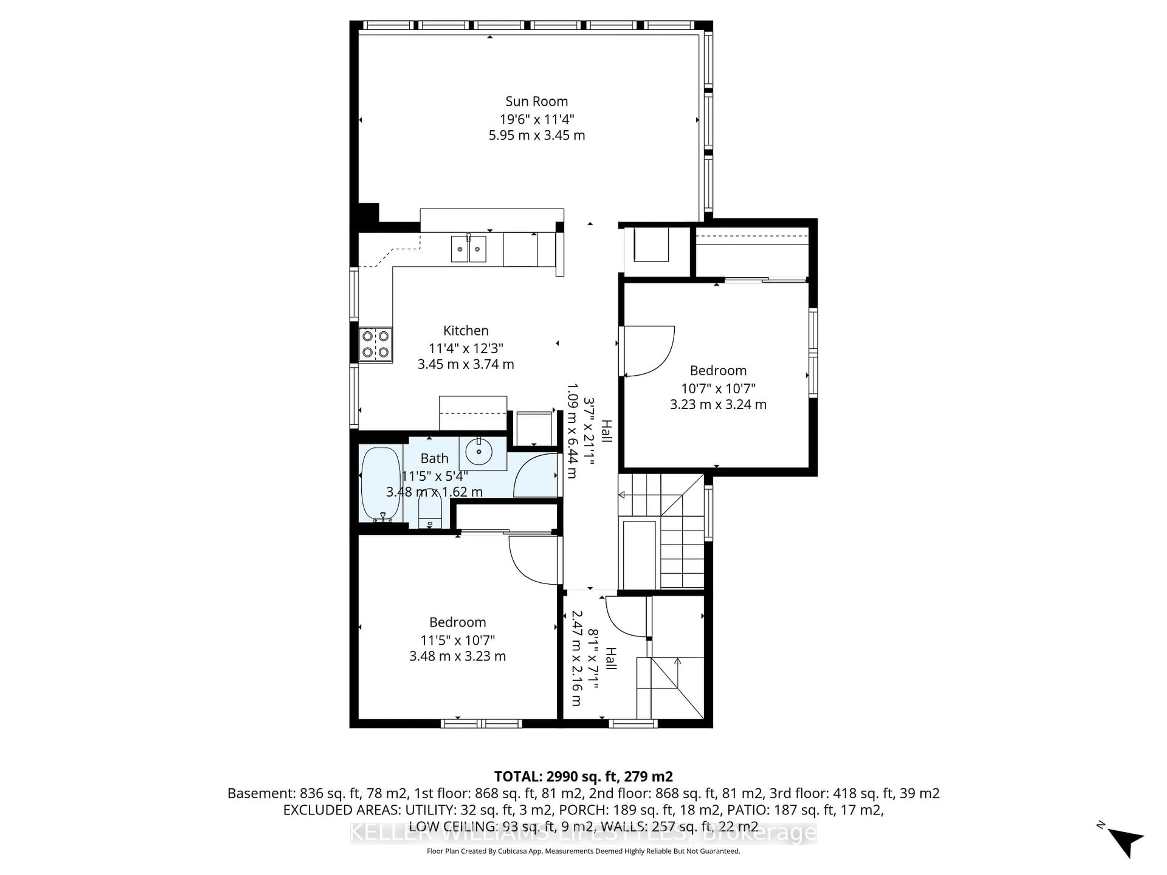 Floor plan for 79 Beaconsfield Ave, London South Ontario N6C 1B6