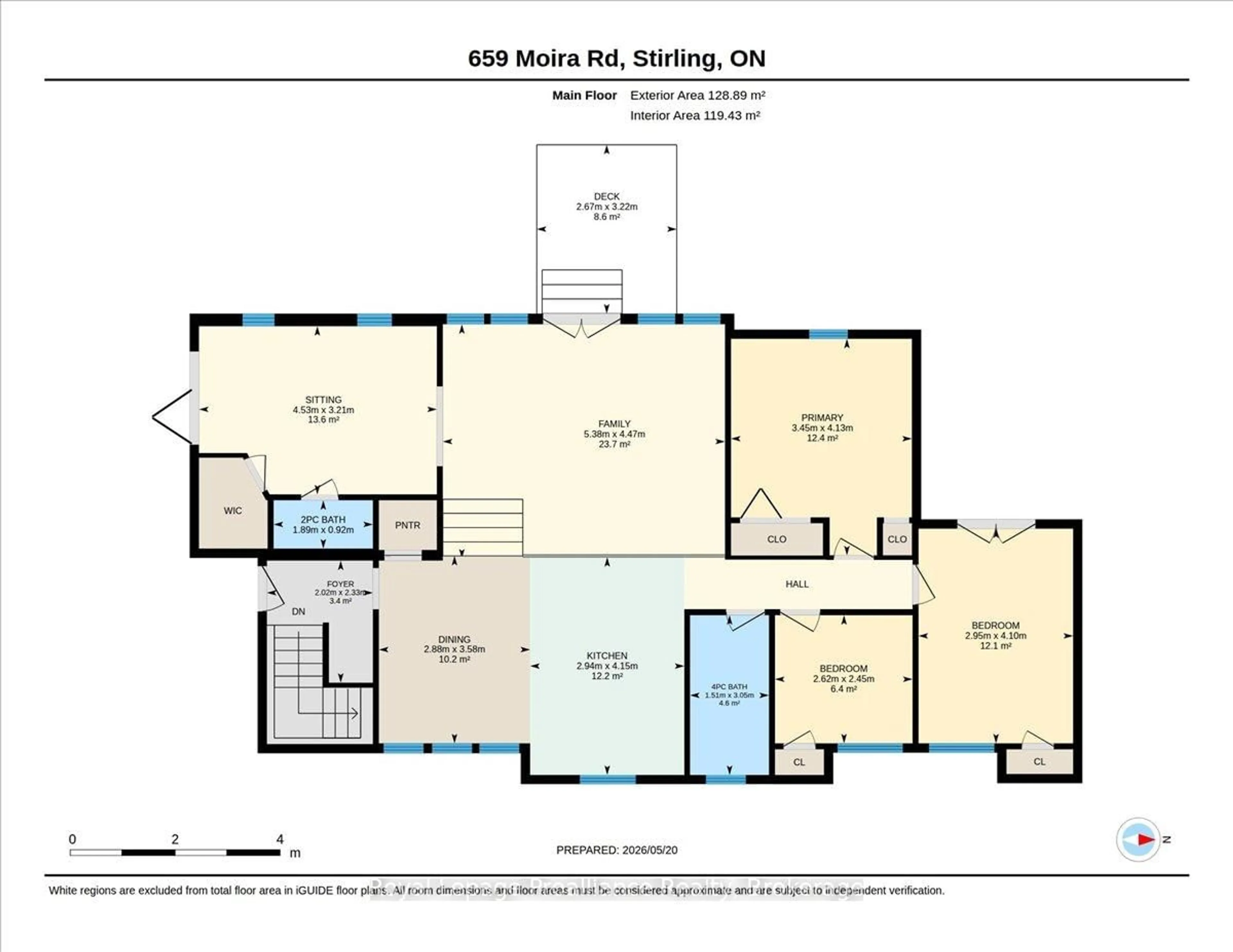 Floor plan for 659 Moira Rd, Stirling Ontario K0K 3E0