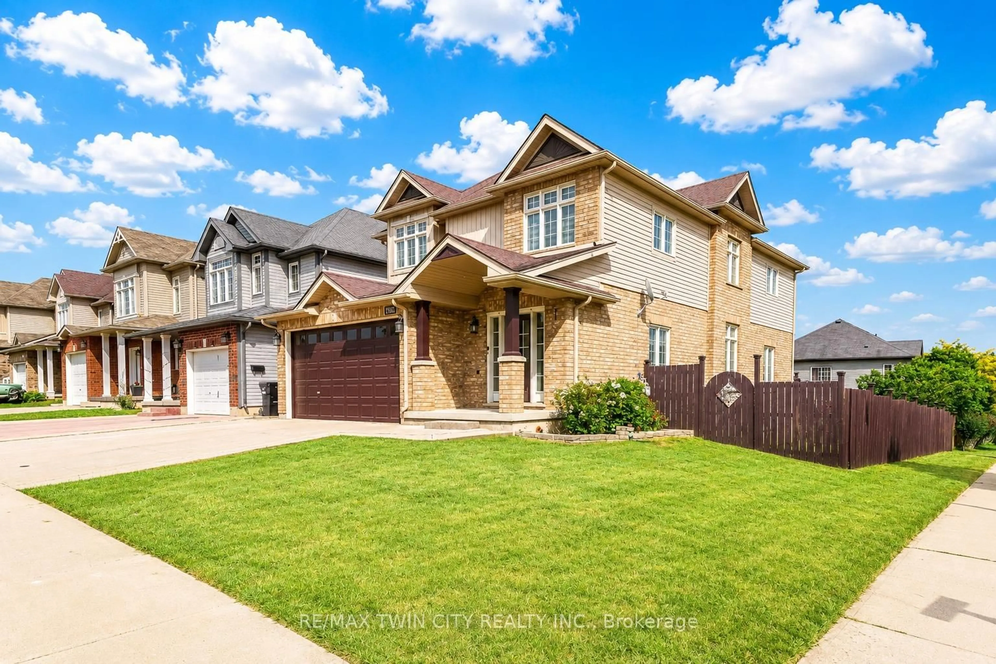 Home with brick exterior material, street for 1263 Countrystone Dr, Kitchener Ontario N2N 3S4