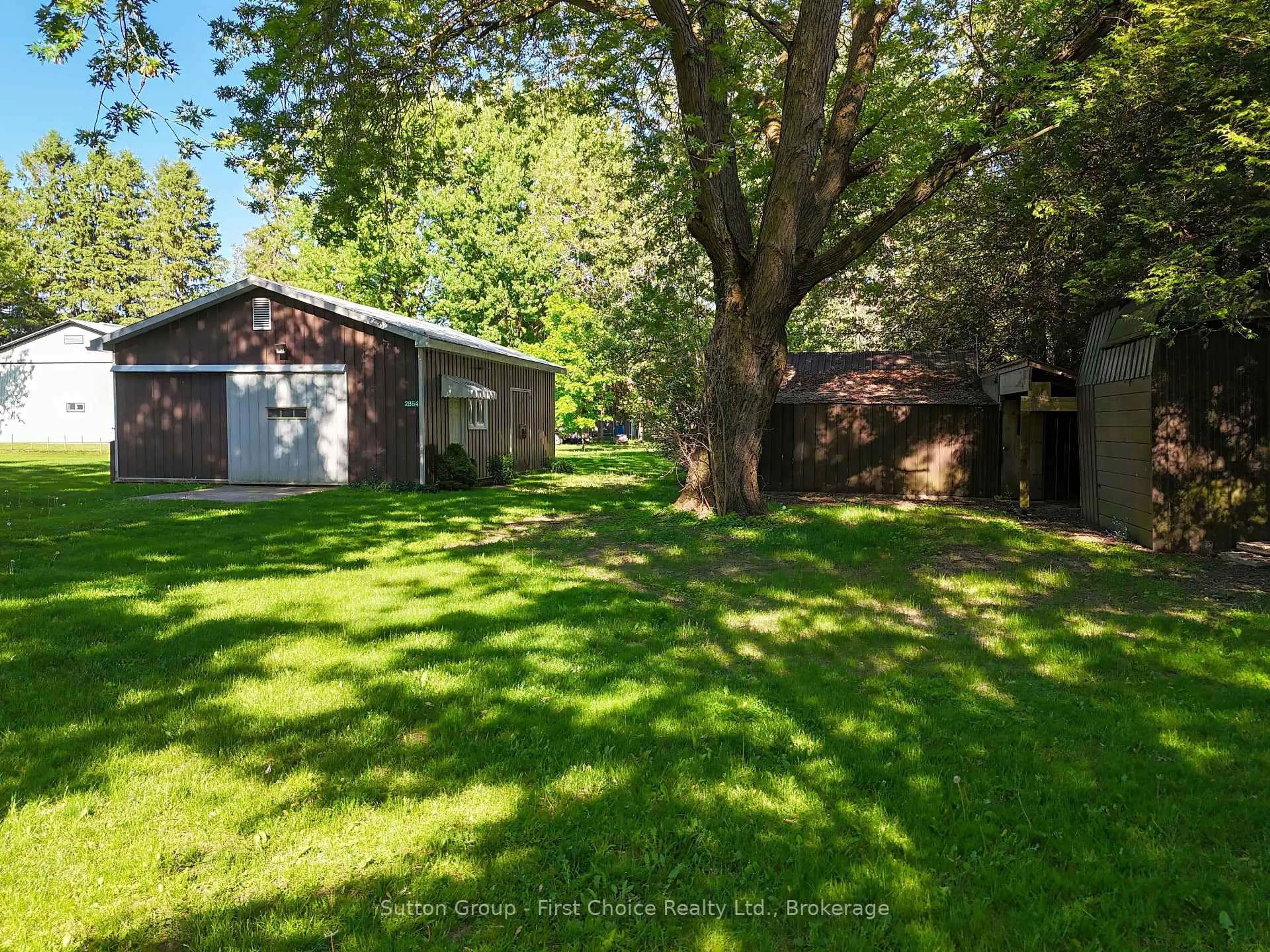 A pic from outside/outdoor area/front of a property/back of a property/a pic from drone, forest/trees view for 2864 Perth Line 45, Perth East Ontario N0K 1J0