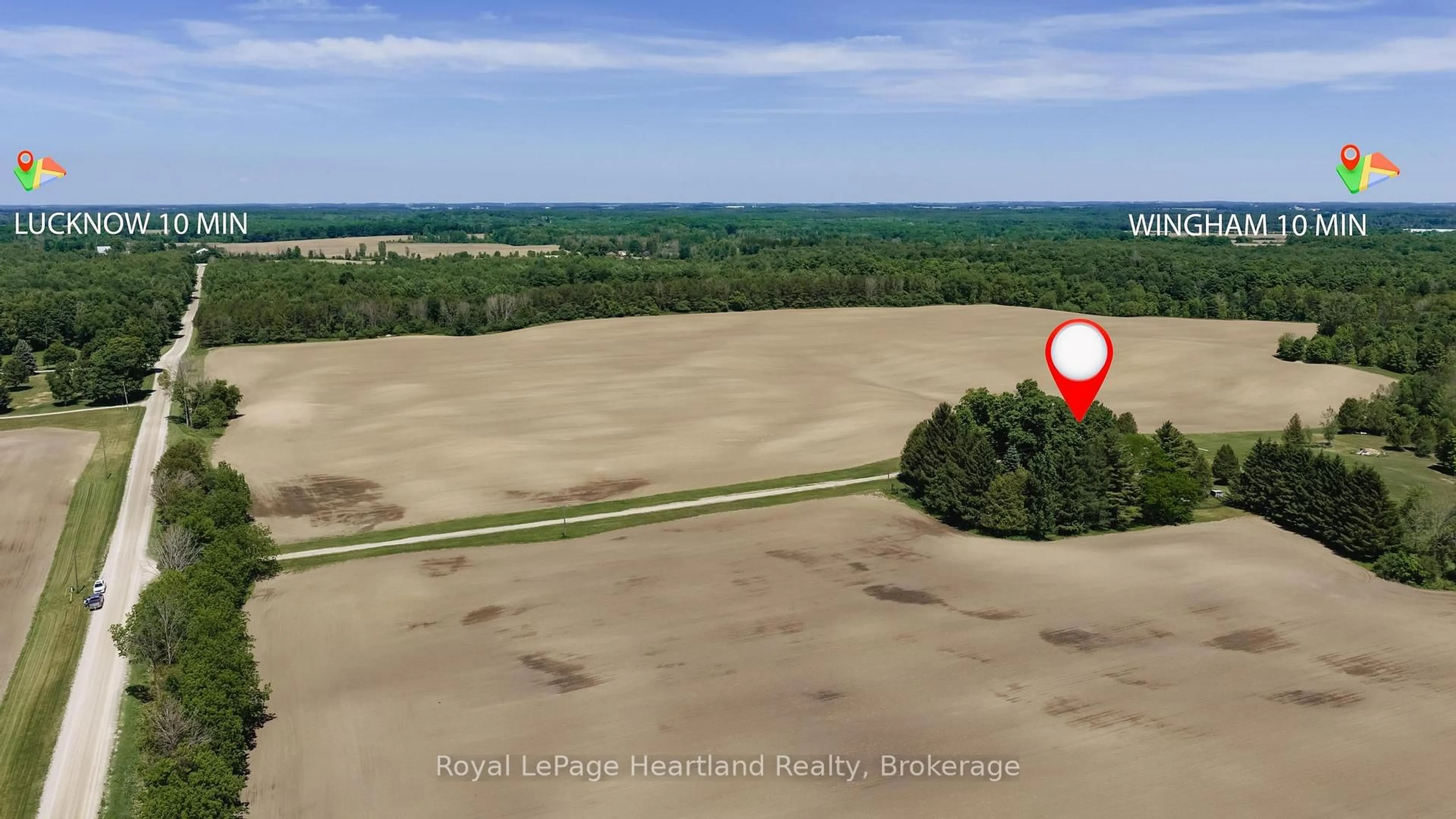 Picture of a map for 86492 Beecroft Line, North Huron Ontario N0G 2W0