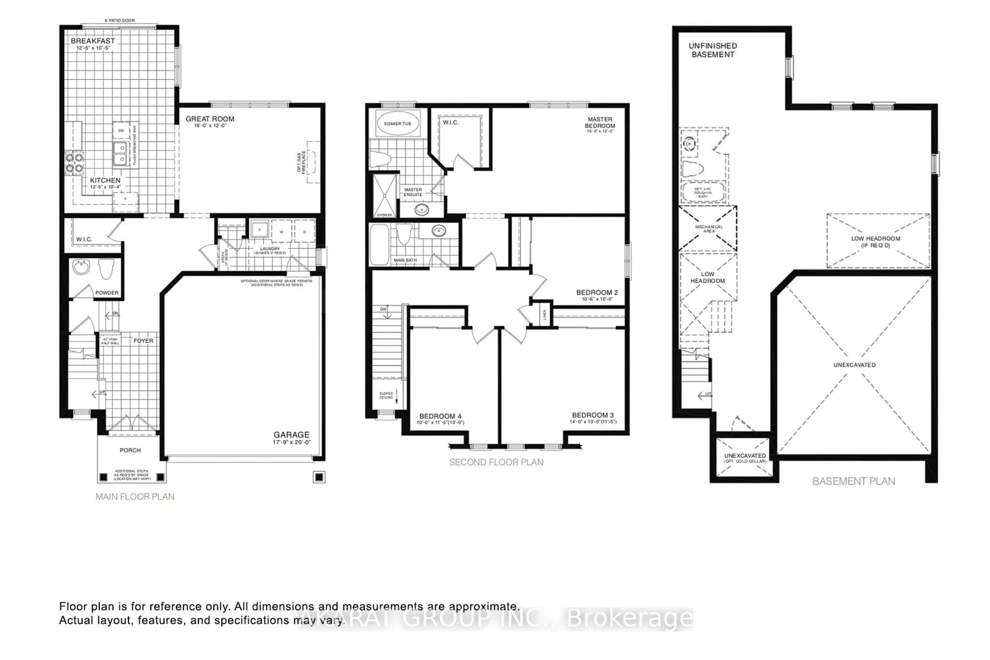 Floor plan for 6 Doreen Dr, Thorold Ontario L3B 0G7