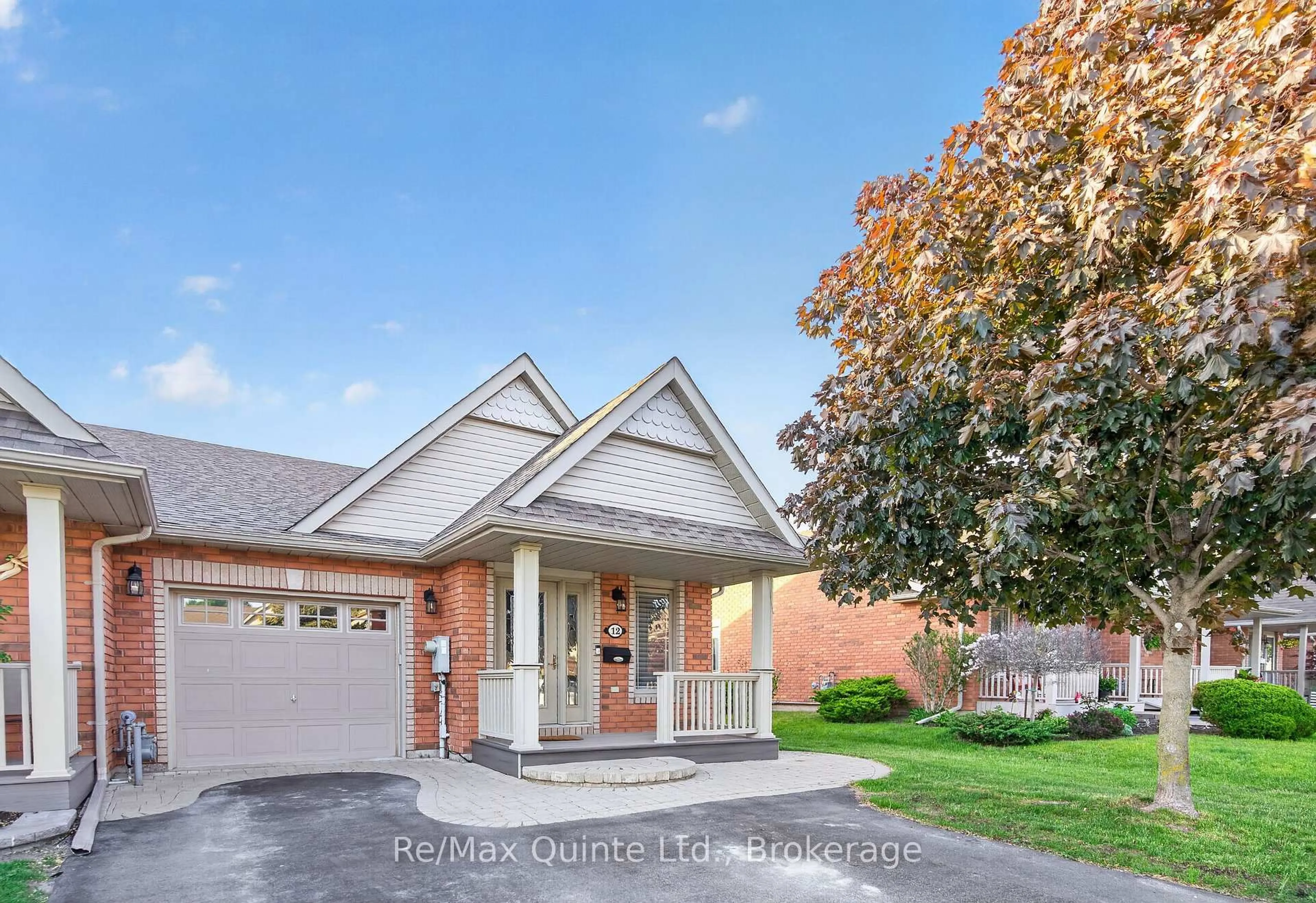 Home with brick exterior material, street for 12 Hawthorn St, Belleville Ontario K8P 5M5