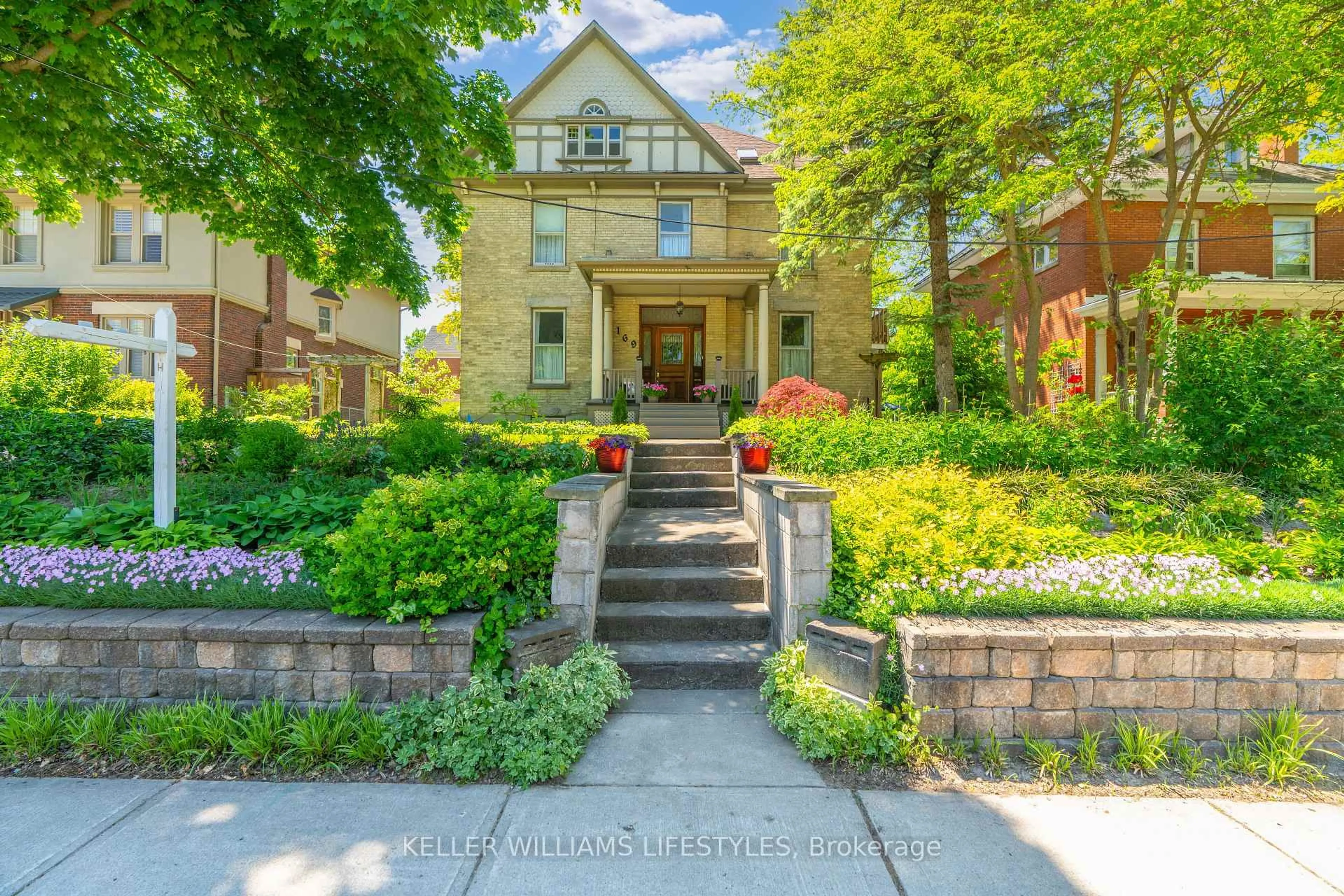 Home with brick exterior material, street for 169 Ridout St, London South Ontario N6C 3X7