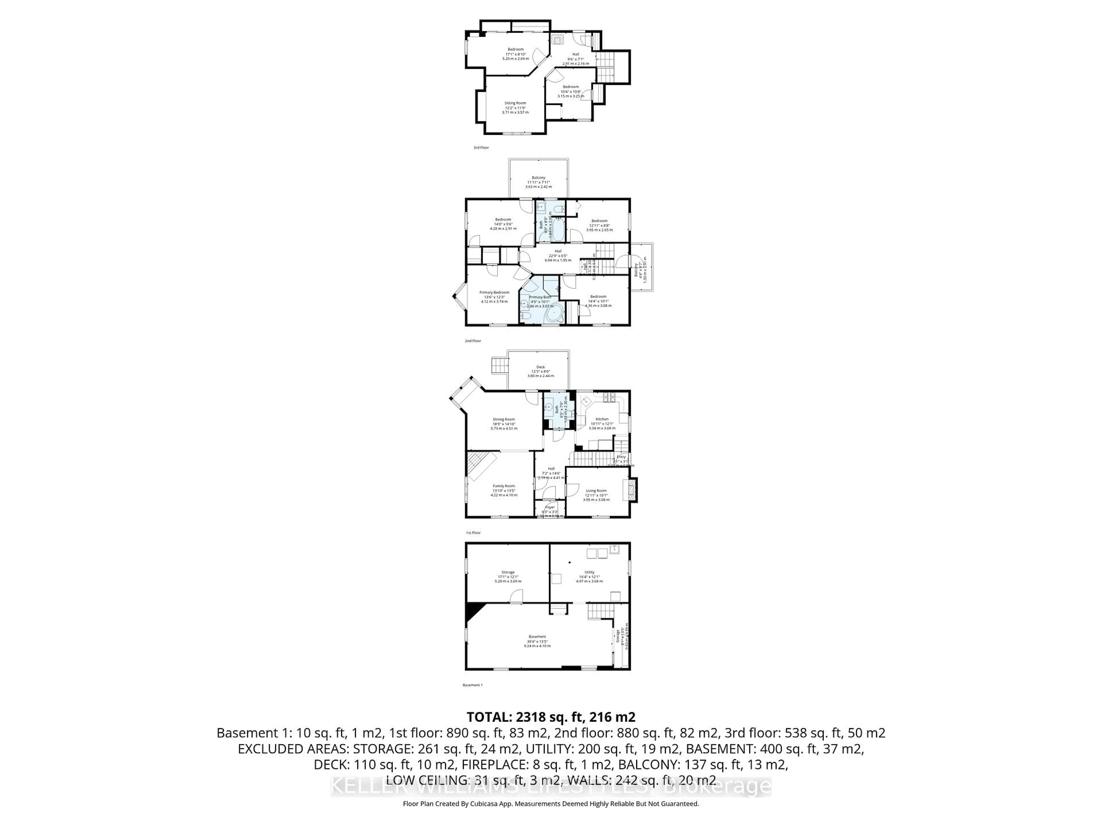 Floor plan for 169 Ridout St, London South Ontario N6C 3X7