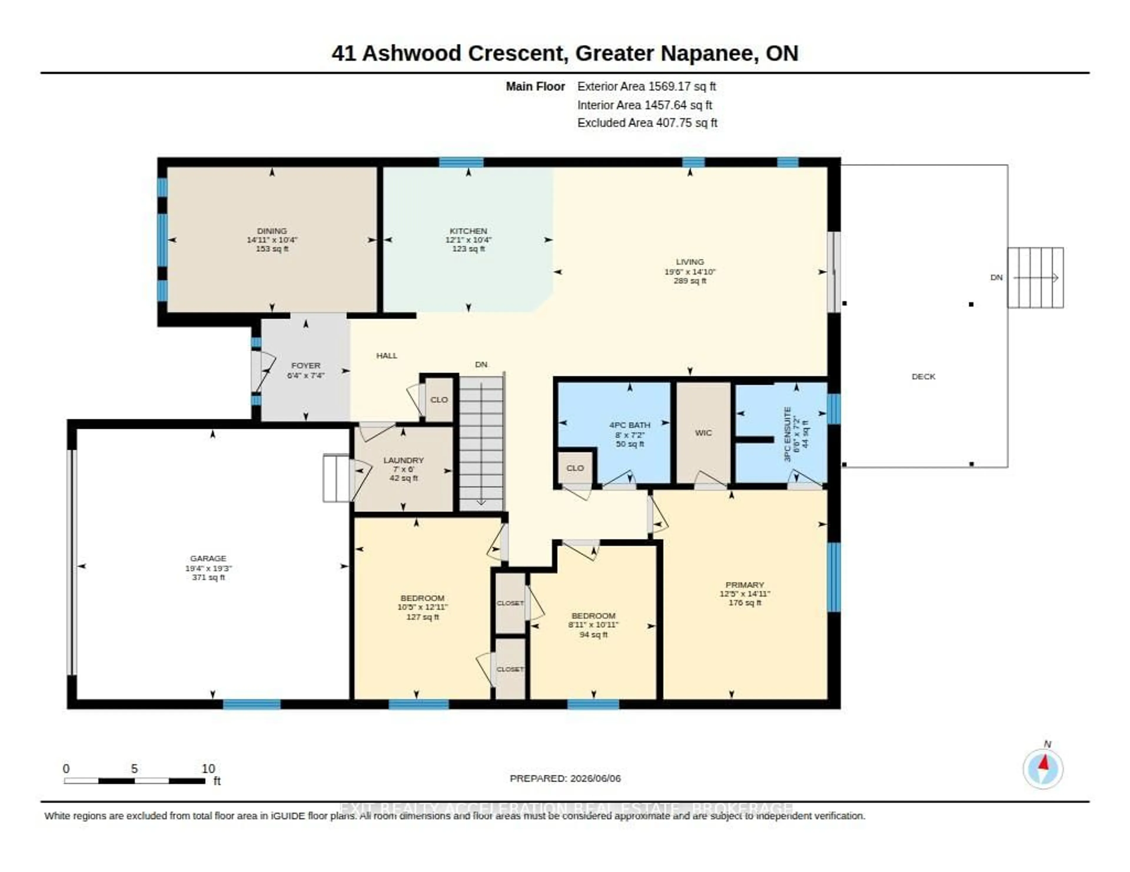 Floor plan for 41 Ashwood Cres, Greater Napanee Ontario K7R 0B1
