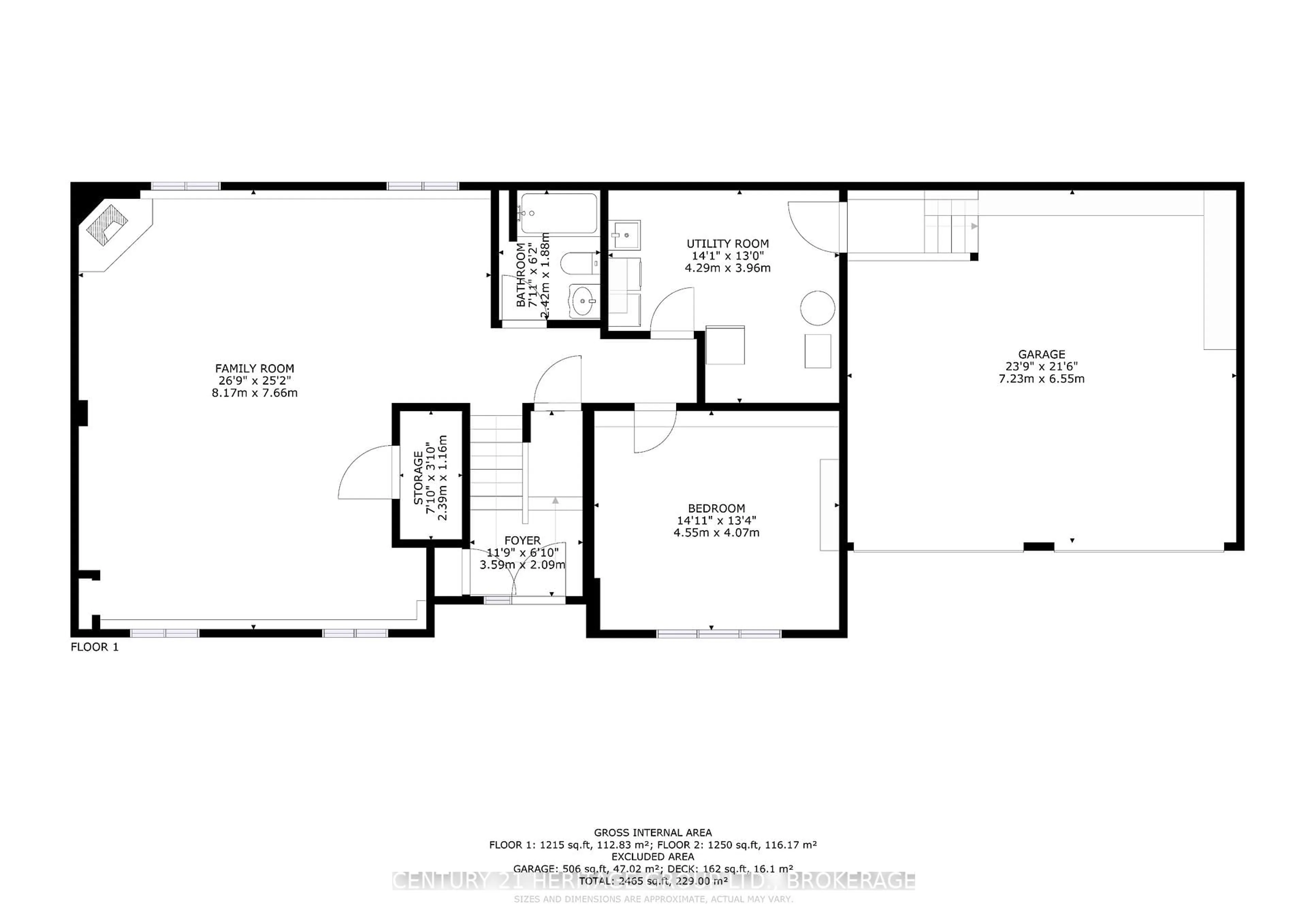 Floor plan for 4786 North Shore Cres, Perth Road Ontario K0H 2L0