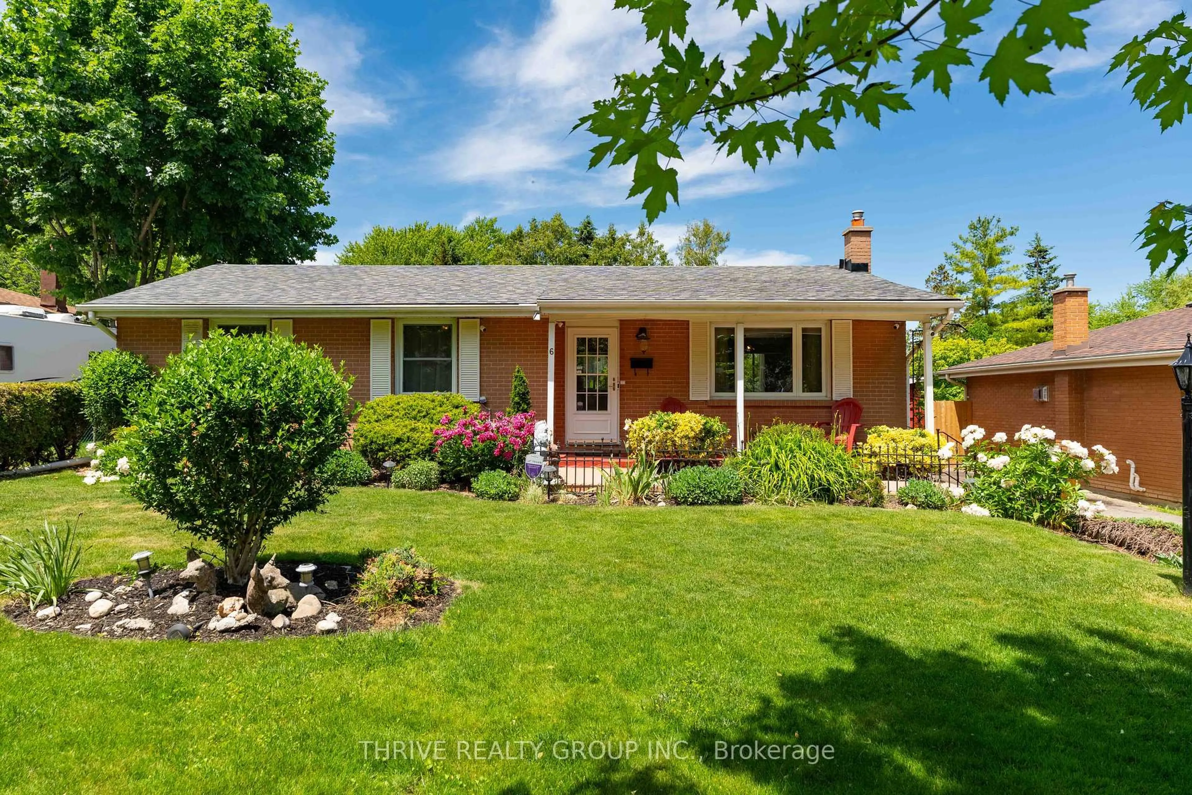 Home with brick exterior material, street for 6 Southwood Cres, London South Ontario N6J 1S9